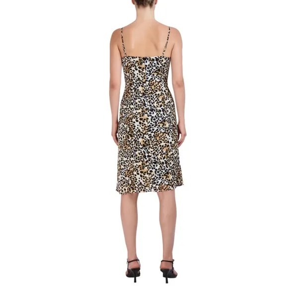 🆕 BCBG Plus Size Leopard Slip Dress Sizes XL (16-18) &amp; XXL (20)