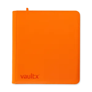 12-Pocket Exo-Tec® Zip Binder Just Orange