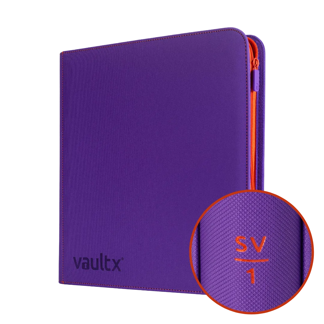 12-Pocket Exo-Tec® Zip Binder SV1
