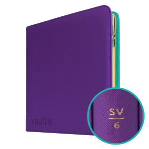 12-Pocket Exo-Tec® Zip Binder SV6