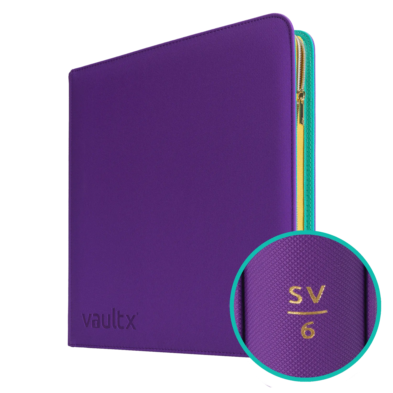 12-Pocket Exo-Tec® Zip Binder SV6