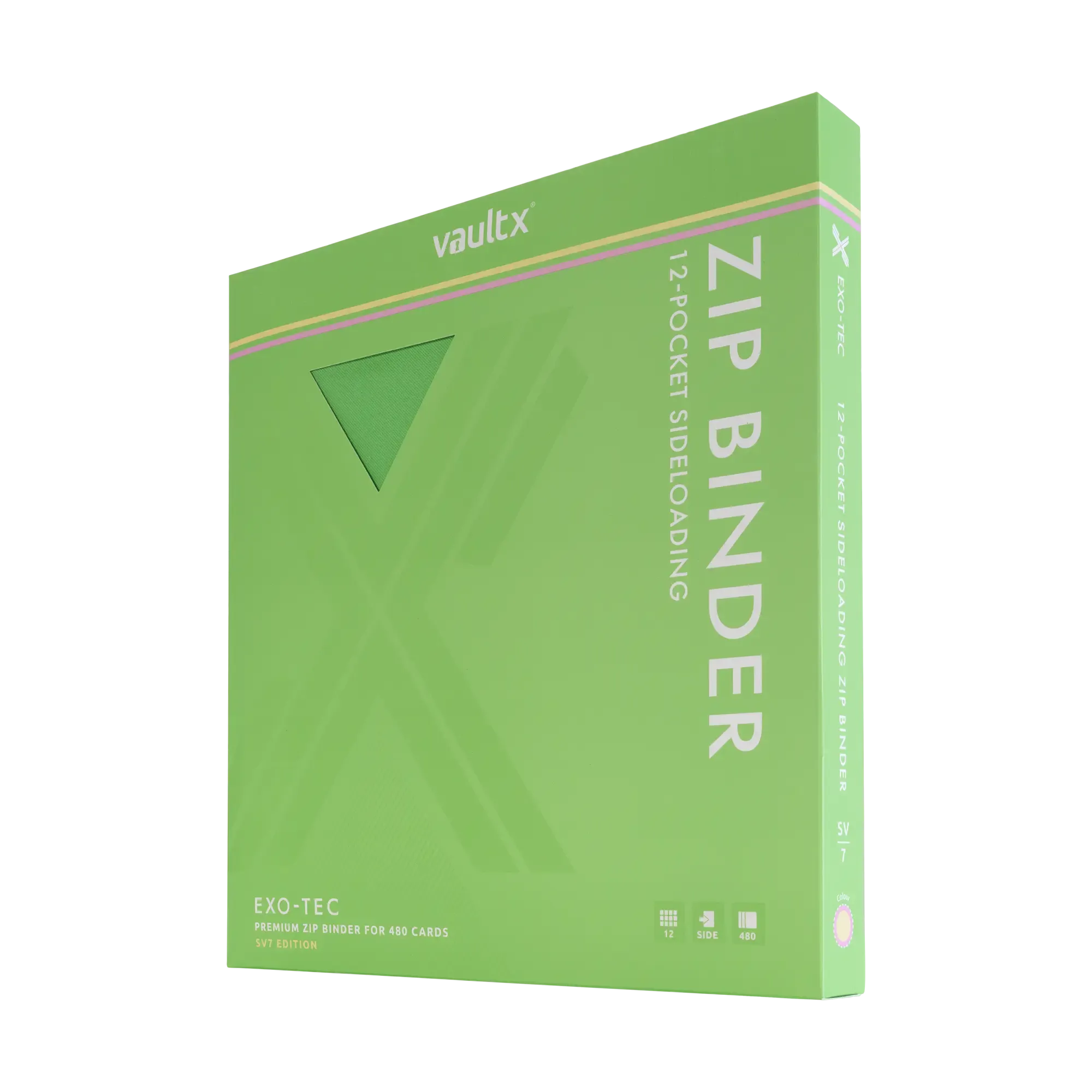 12-Pocket Exo-Tec® Zip Binder SV7