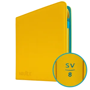 12-Pocket Exo-Tec® Zip Binder SV8