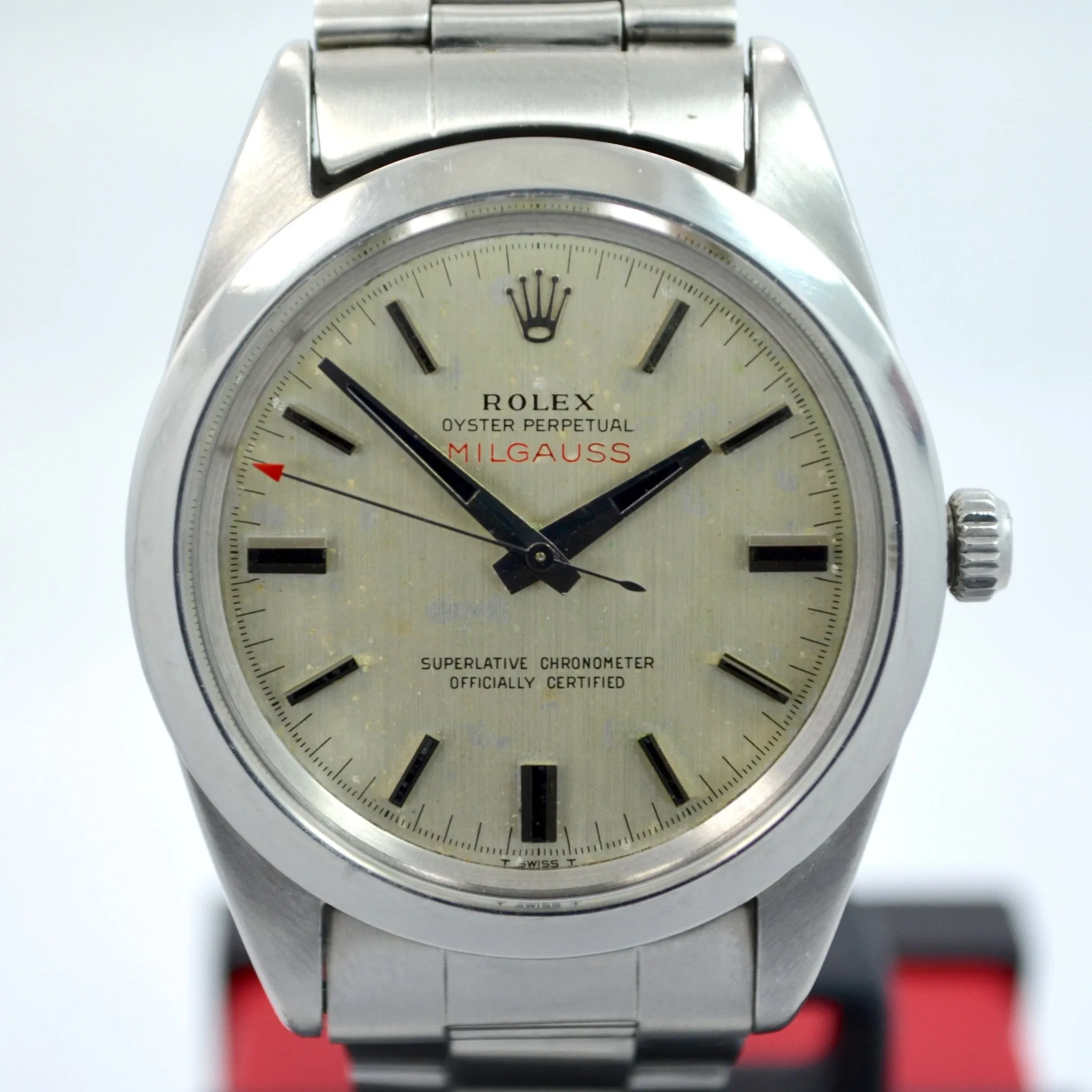 1967 Rolex Milgauss 1019 CERN Dial 1967 Cal. 1530 Stainless Steel Wristwatch