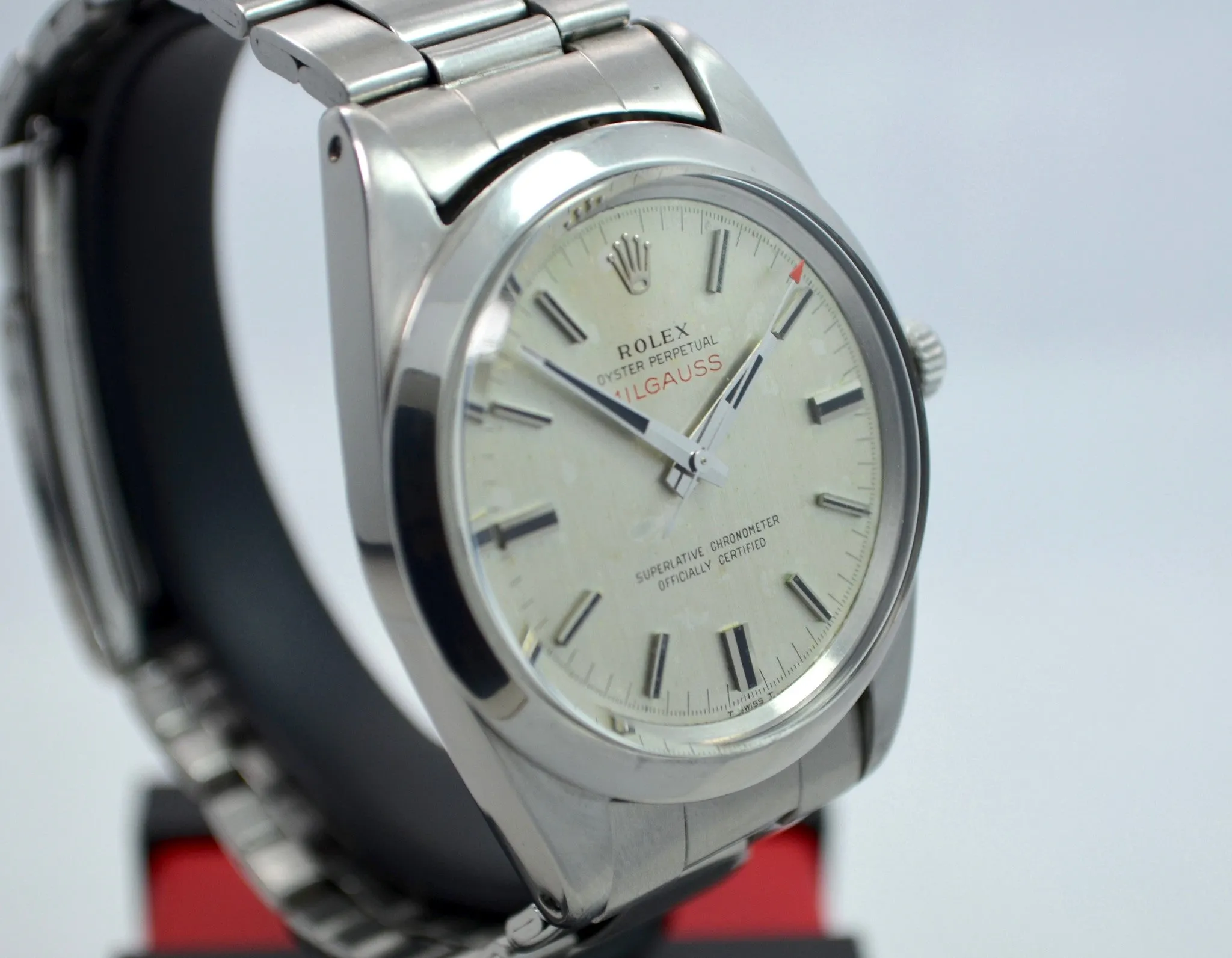 1967 Rolex Milgauss 1019 CERN Dial 1967 Cal. 1530 Stainless Steel Wristwatch