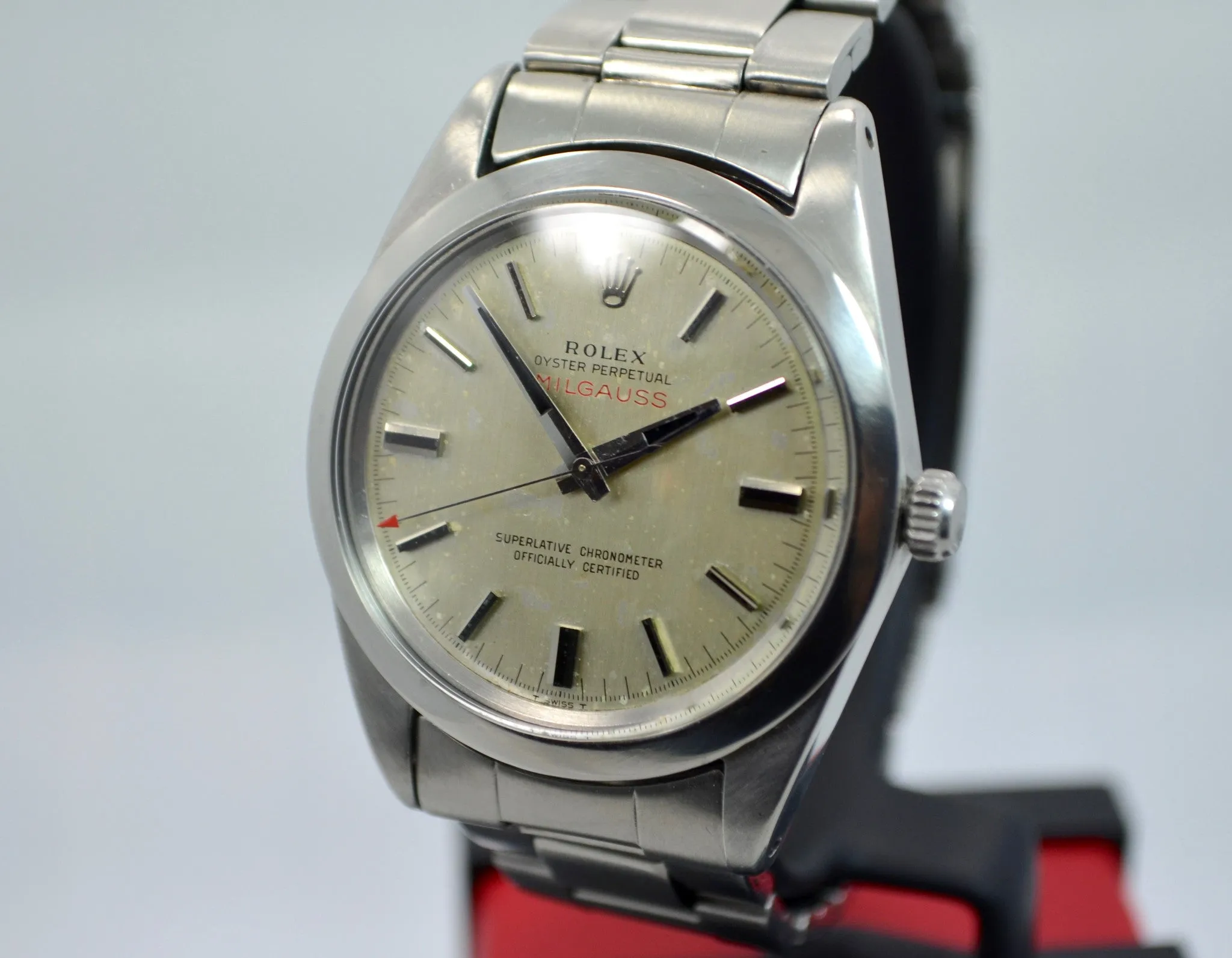 1967 Rolex Milgauss 1019 CERN Dial 1967 Cal. 1530 Stainless Steel Wristwatch