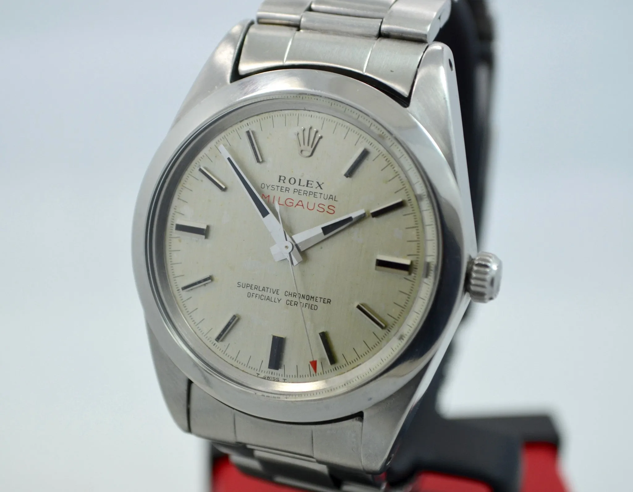 1967 Rolex Milgauss 1019 CERN Dial 1967 Cal. 1530 Stainless Steel Wristwatch