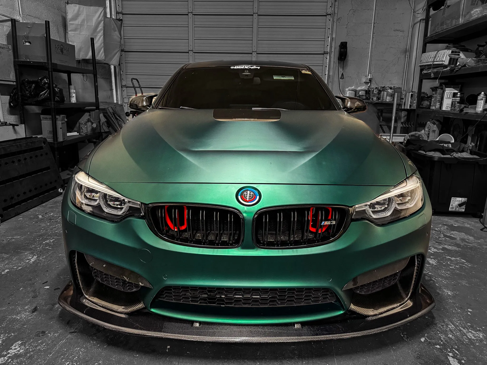 2014-2019 BMW M3 (F80) Dual BIG MOUTH Ram Air Intake Snorkel