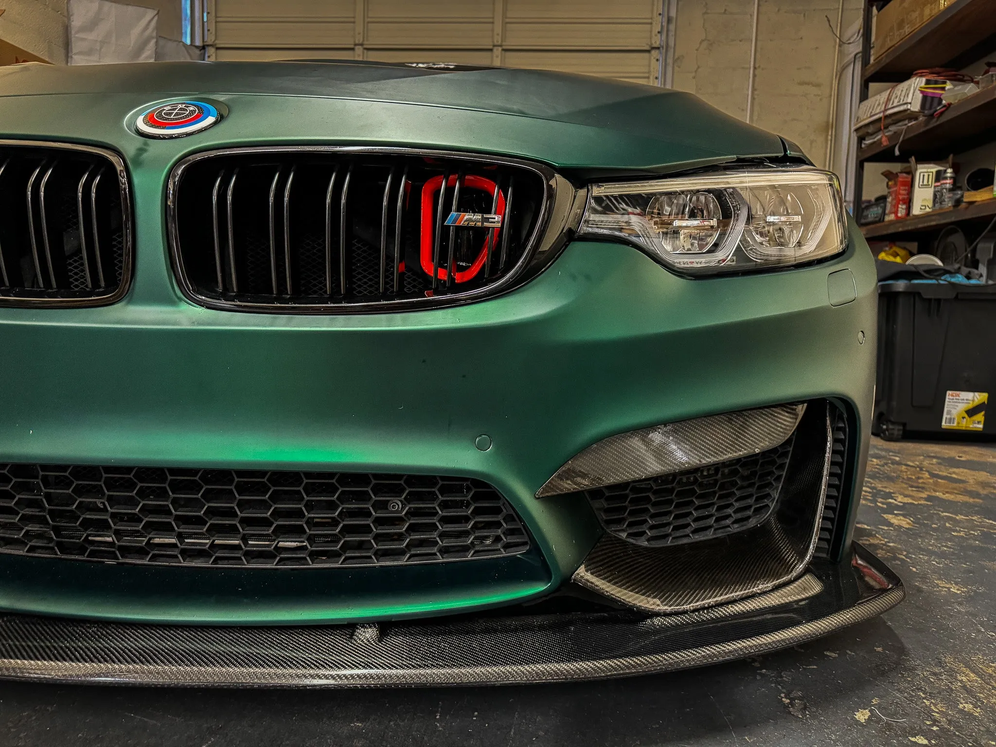 2014-2019 BMW M3 (F80) Dual BIG MOUTH Ram Air Intake Snorkel