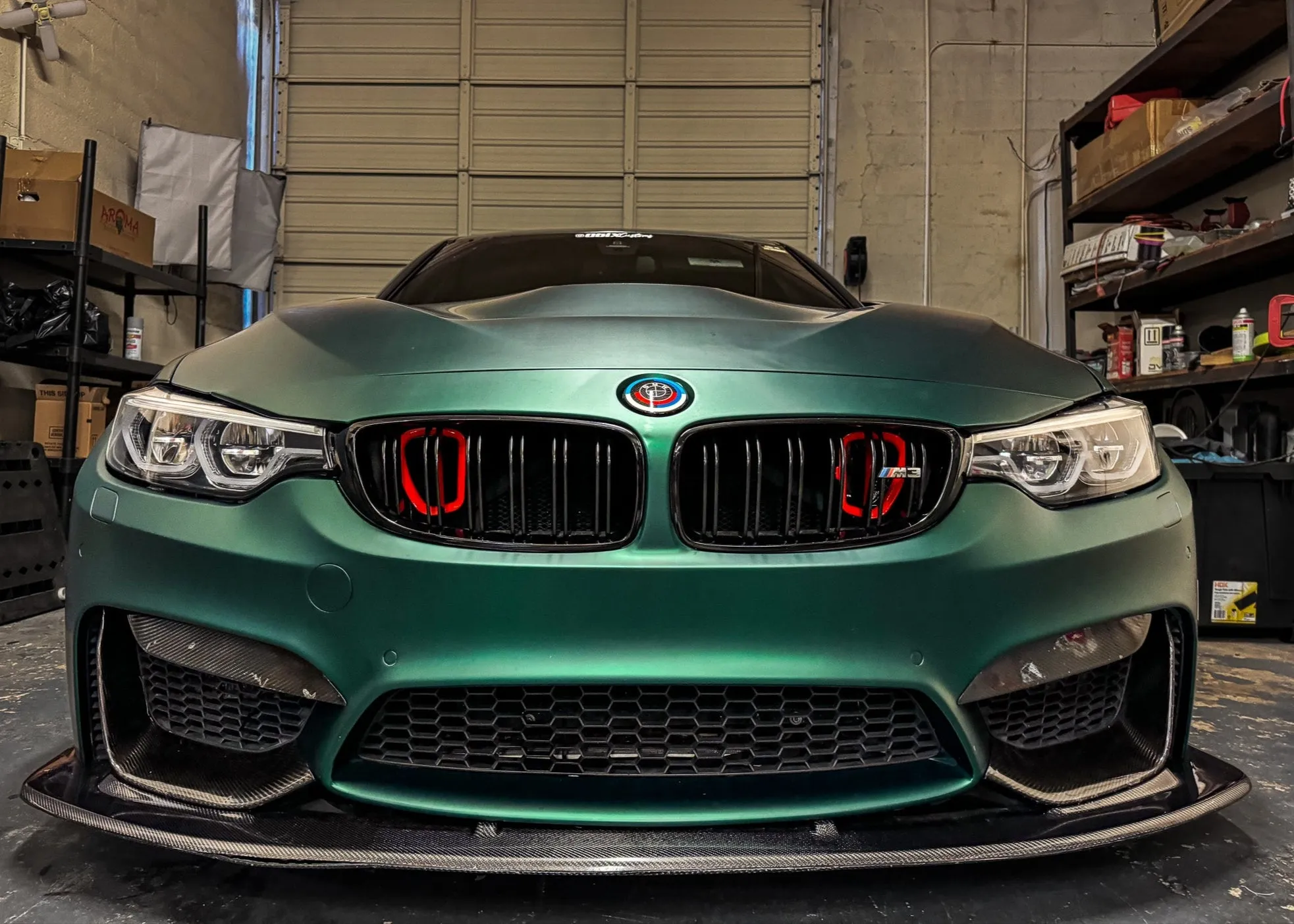 2014-2019 BMW M3 (F80) Dual BIG MOUTH Ram Air Intake Snorkel