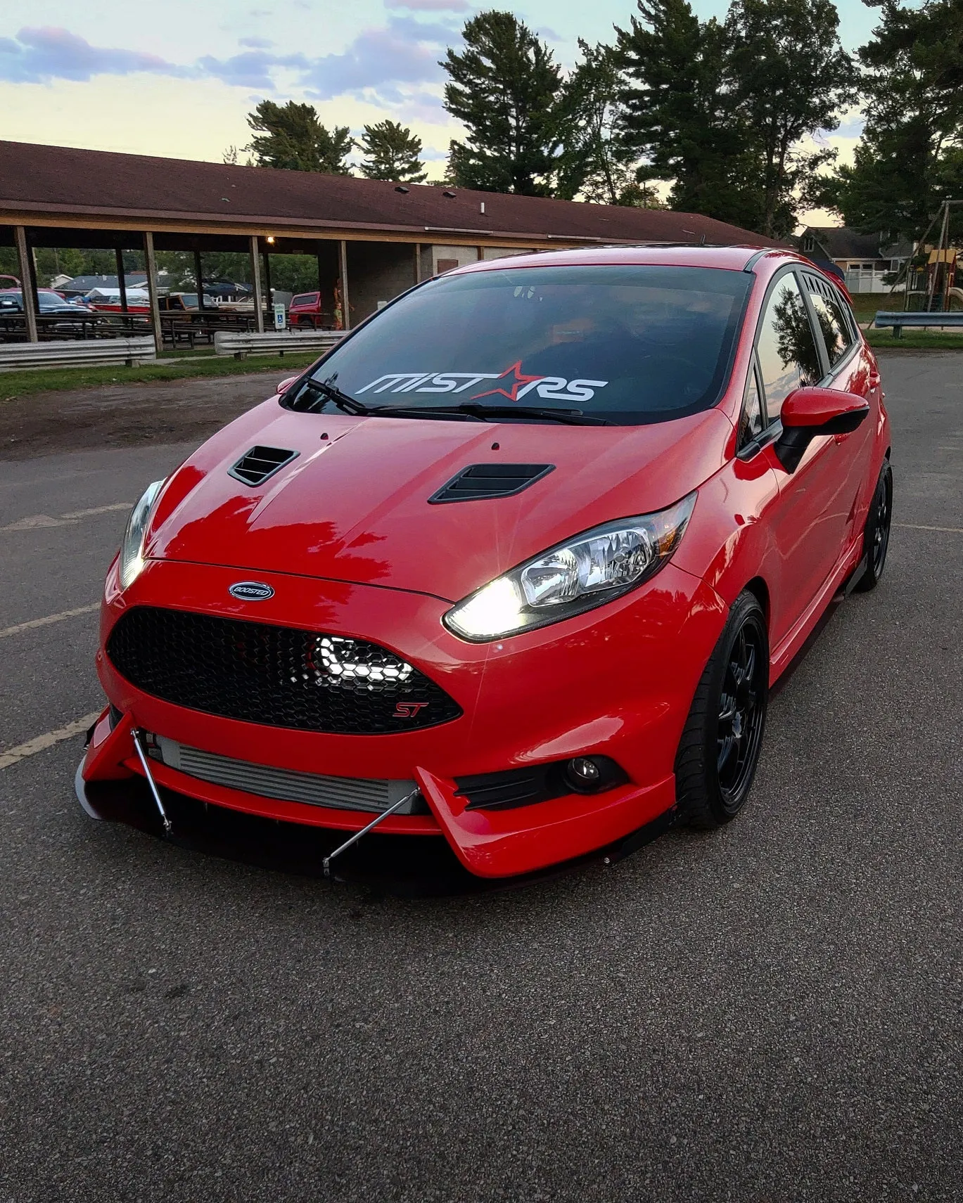 2014-2019 Ford Fiesta ST (2018-2019 MK7 and MK7.5 only) BIG MOUTH "LIT KIT" Ram Air Intake Snorkel