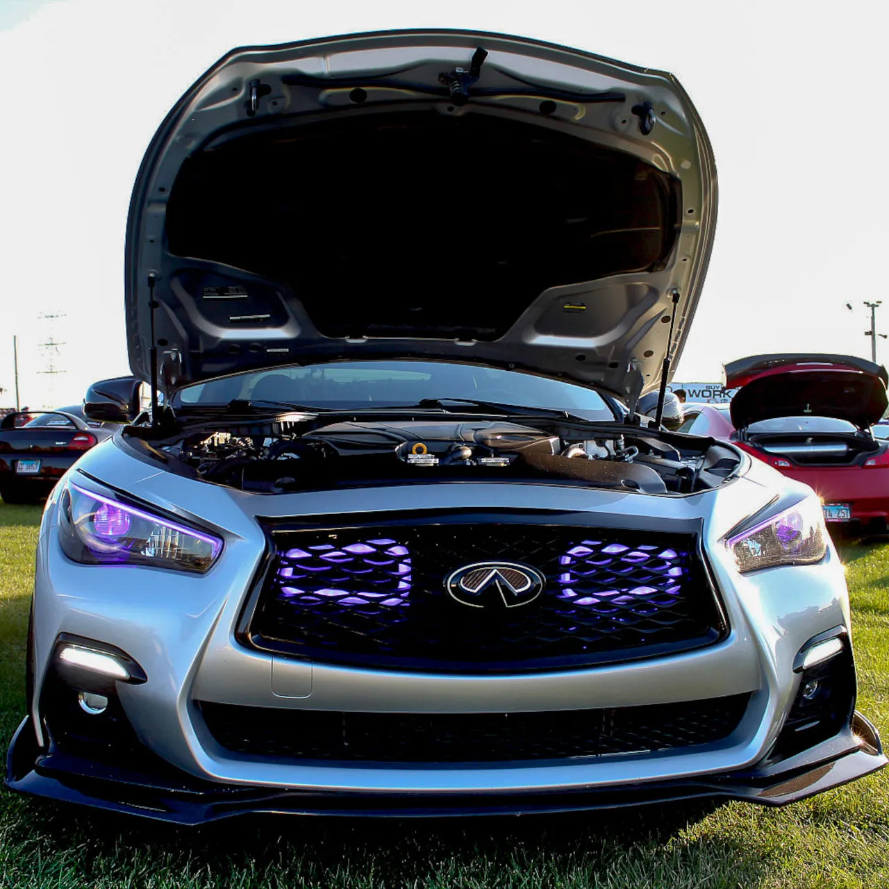 2014-2020  Infiniti Q50 BIG MOUTH "LIT KIT" Ram Air Intake Snorkels