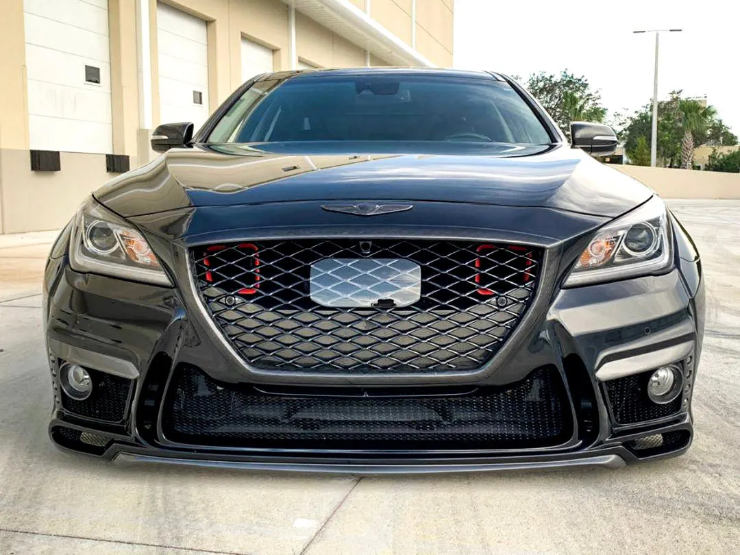 2015-2020 Genesis G80 3.3T Sport Dual BIG MOUTH Ram Air Intake Snorkels