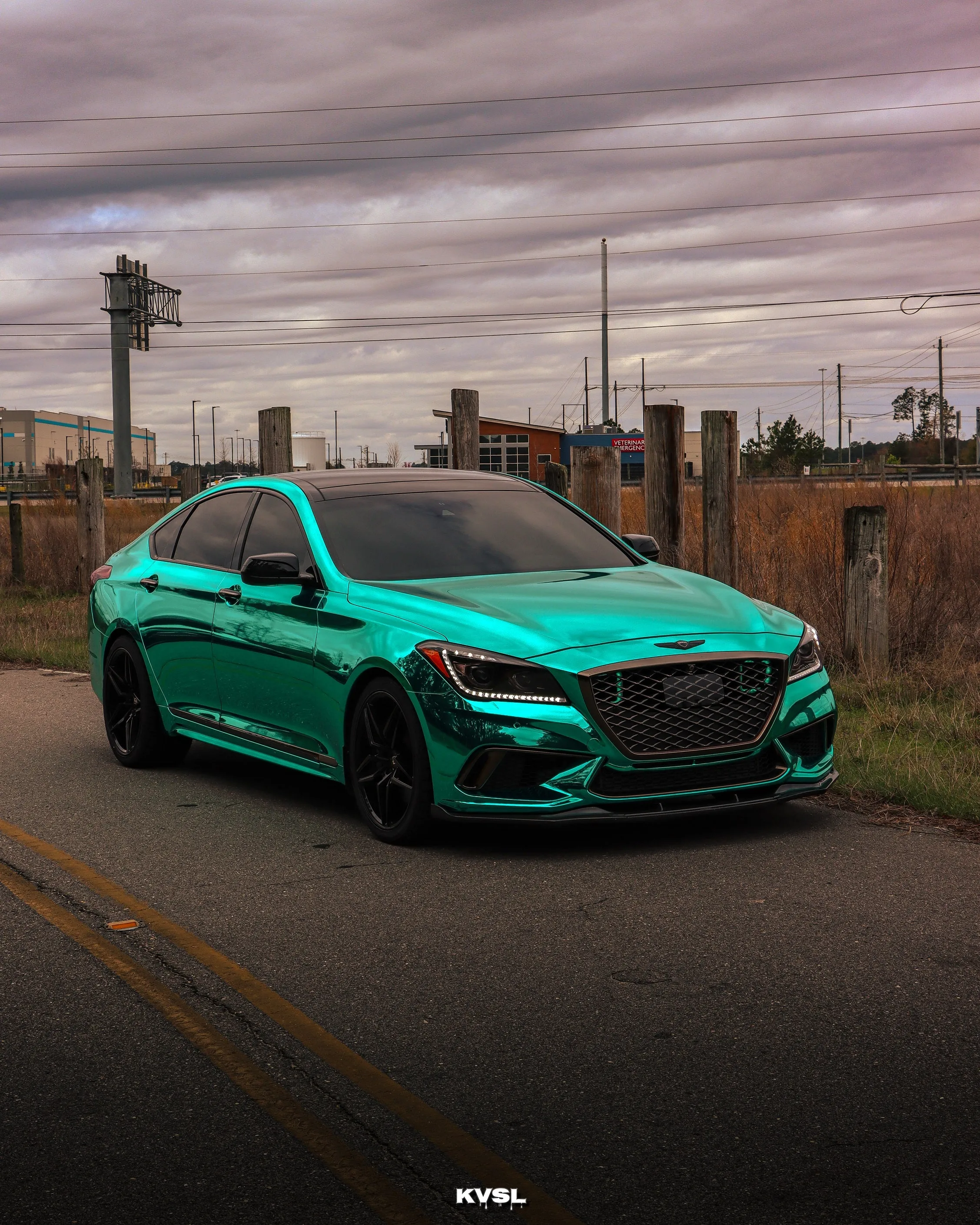 2015-2020 Genesis G80 3.3T/5.0/3.8 Dual BIG MOUTH "LIT KIT" Ram Air Intake Snorkels