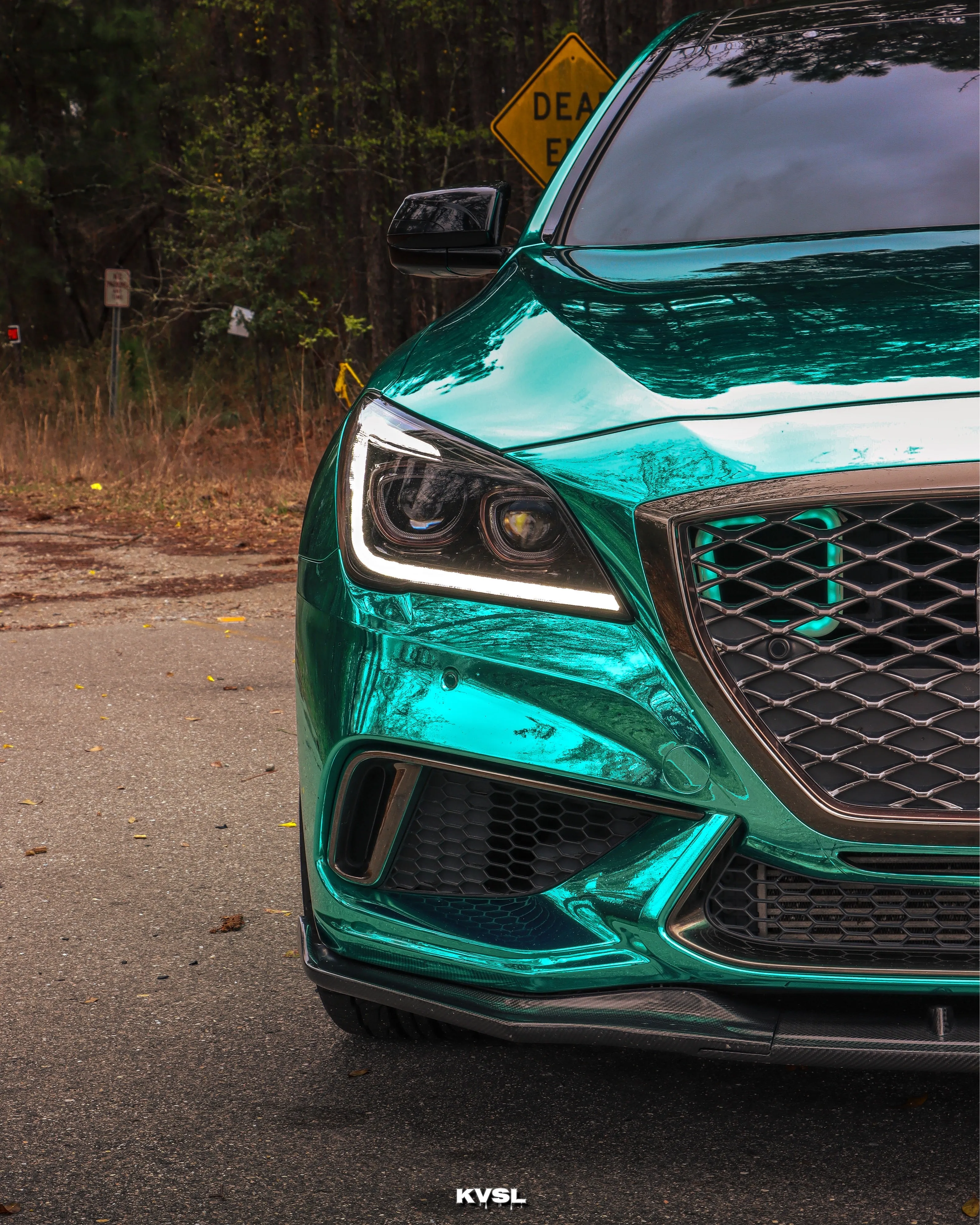 2015-2020 Genesis G80 3.3T/5.0/3.8 Dual BIG MOUTH "LIT KIT" Ram Air Intake Snorkels
