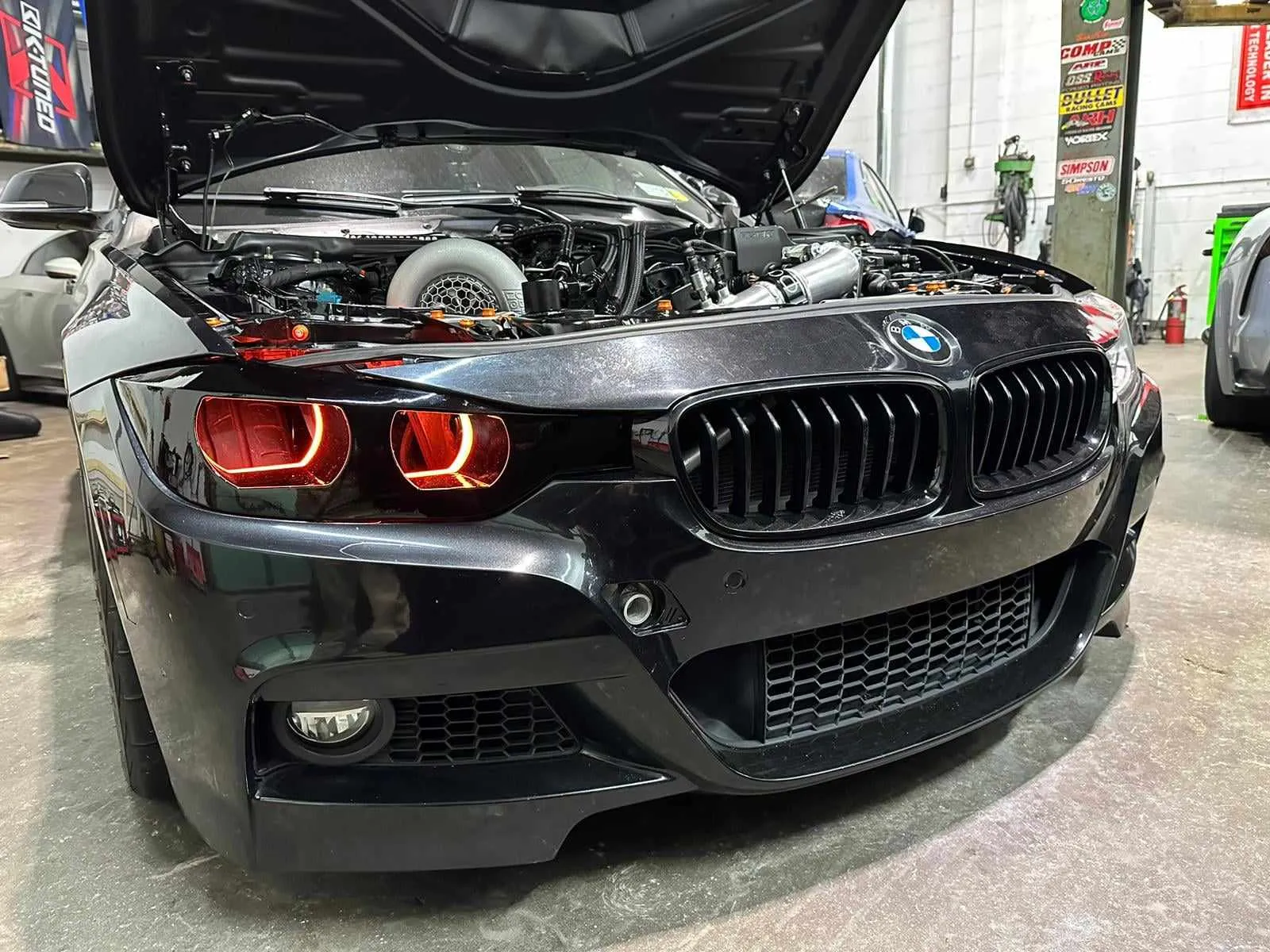 2016-2019 BMW F30/F34 (3-Series) Headlight Ram Air Intake Snorkel