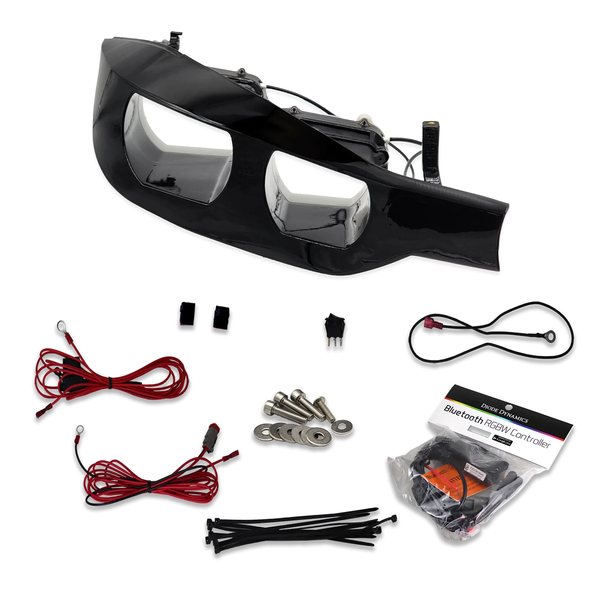2016-2019 BMW F30/F34 (3-Series) Headlight Ram Air Intake Snorkel