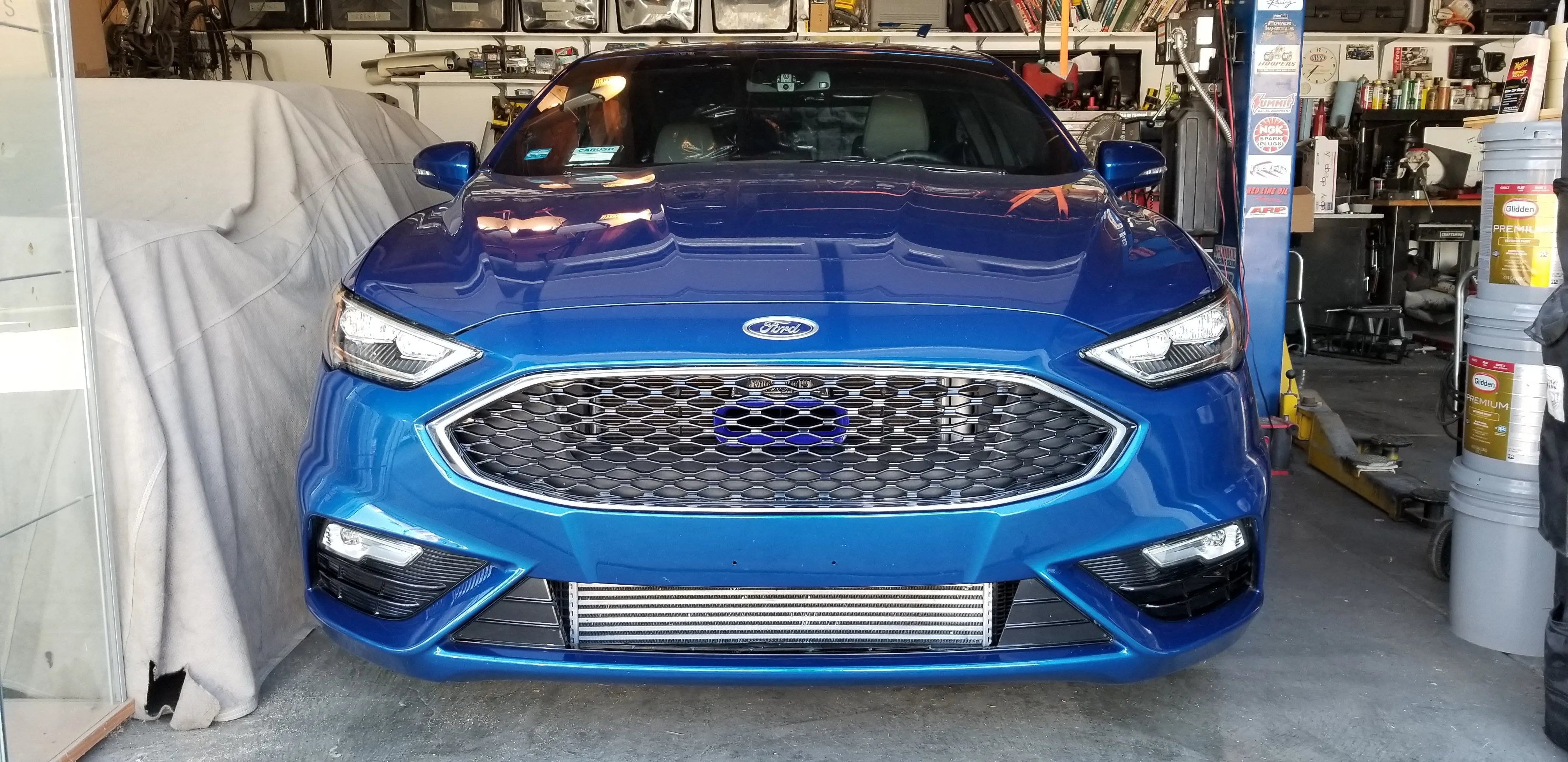 2017-2019 Ford Fusion Sport BIG MOUTH Ram Air Intake Snorkel