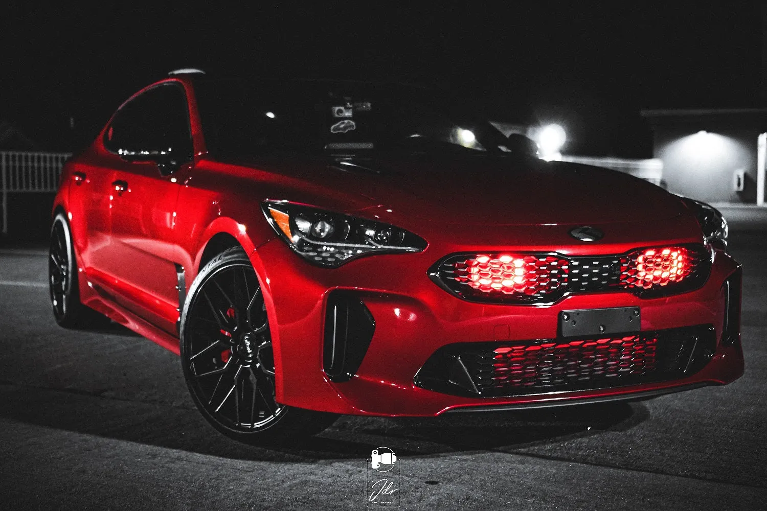 2017-2023  Kia Stinger 3.3T/2.0T/2.5T Dual BIG MOUTH "LIT KIT" Ram Air Intake Snorkels
