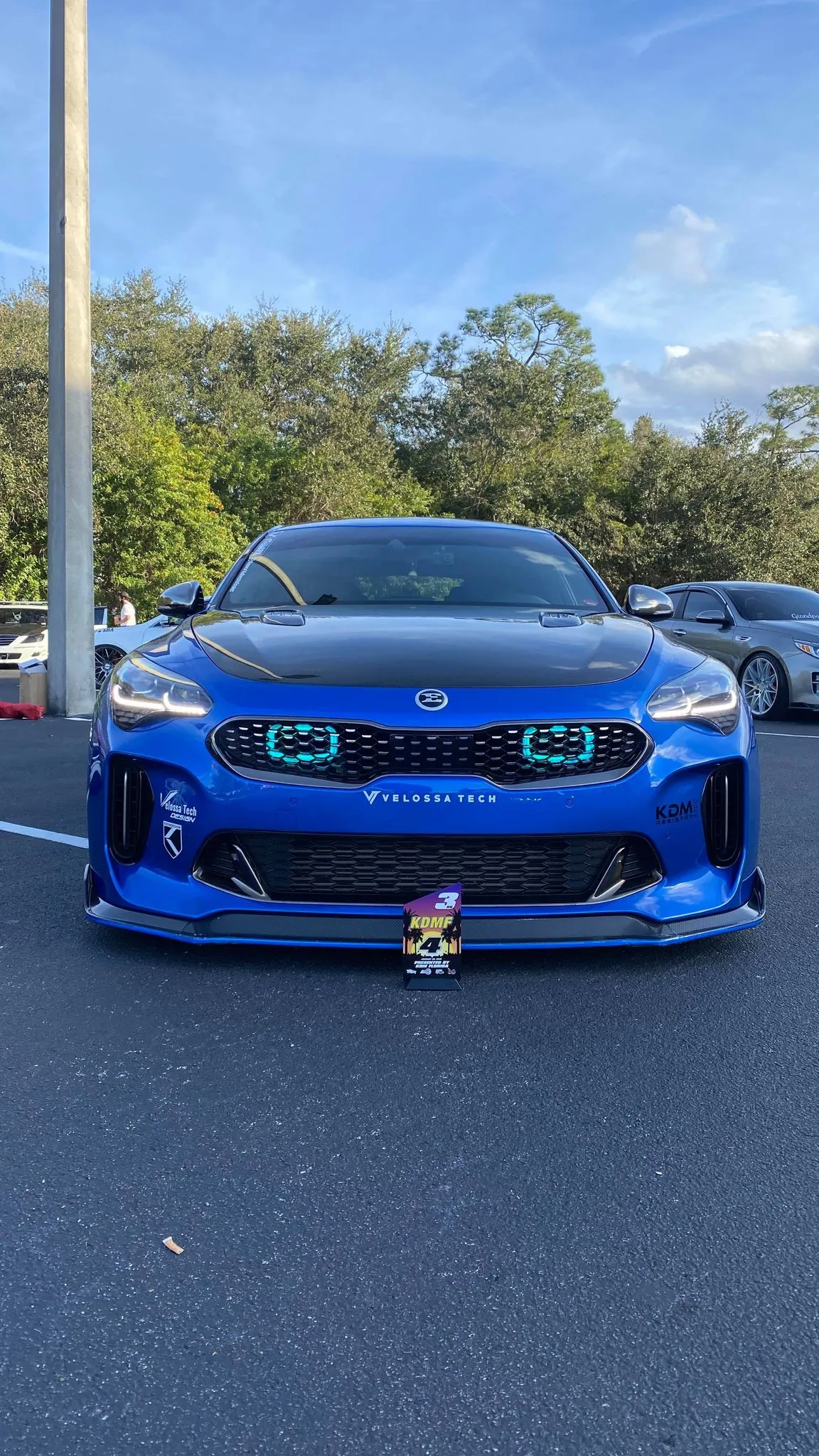 2017-2023  Kia Stinger 3.3T/2.0T/2.5T Dual BIG MOUTH "LIT KIT" Ram Air Intake Snorkels