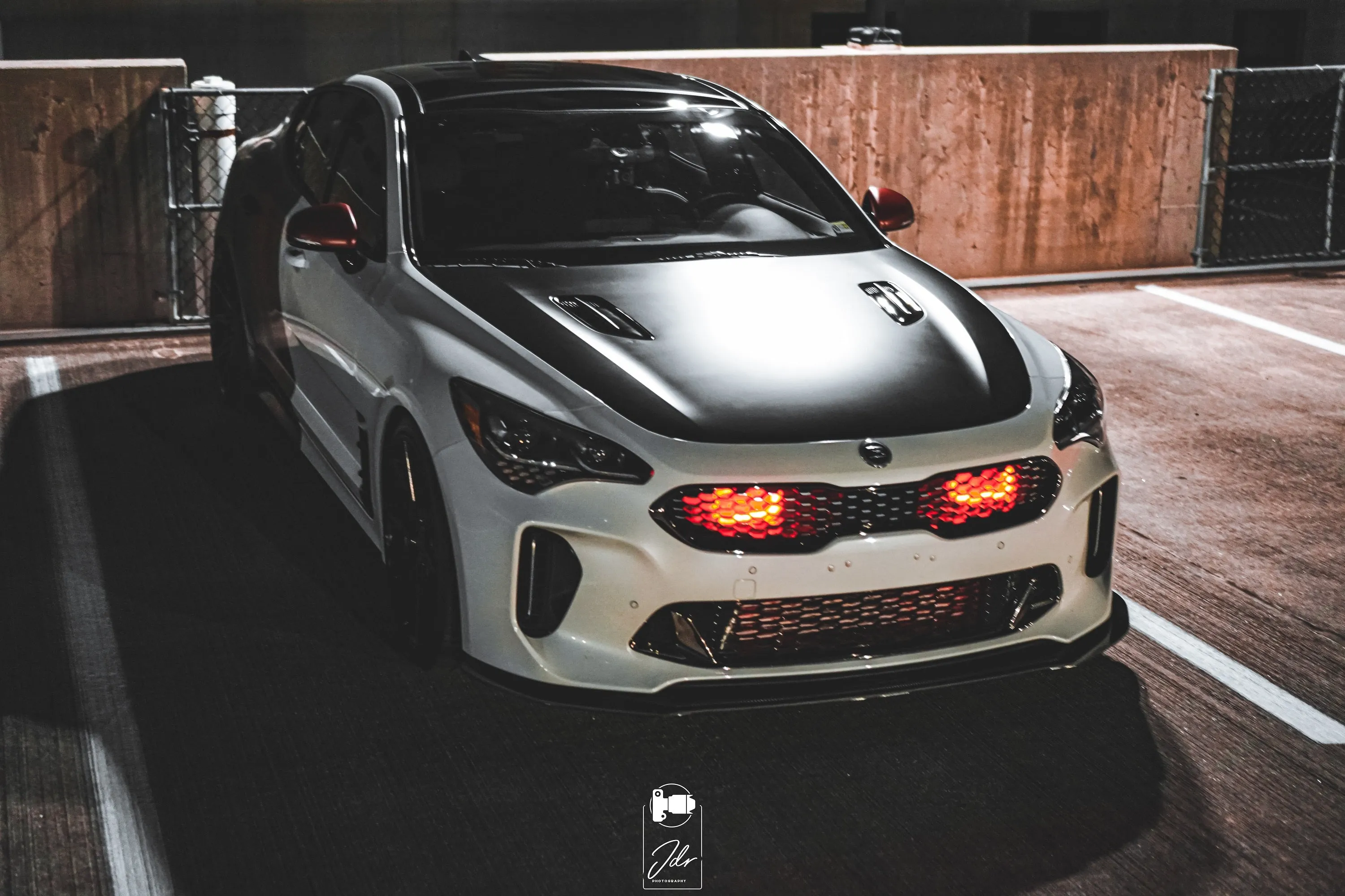 2017-2023  Kia Stinger 3.3T/2.0T/2.5T Dual BIG MOUTH "LIT KIT" Ram Air Intake Snorkels
