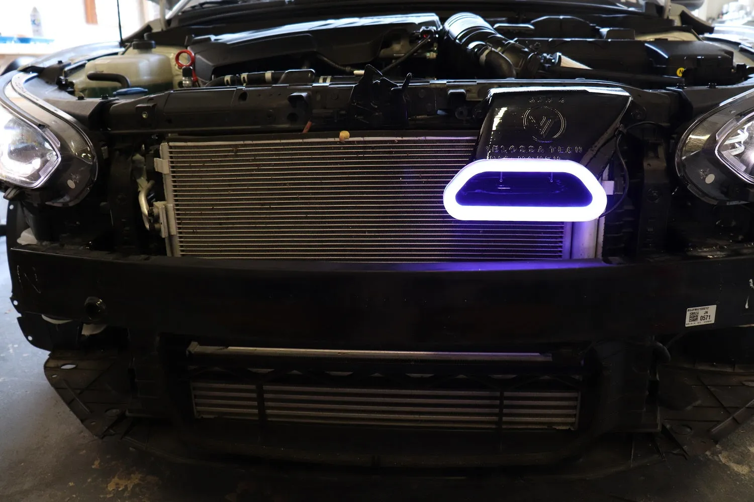 2019-2022 Hyundai Veloster N (non-DCT) BIG MOUTH "LIT KIT" Ram Air Intake Snorkel