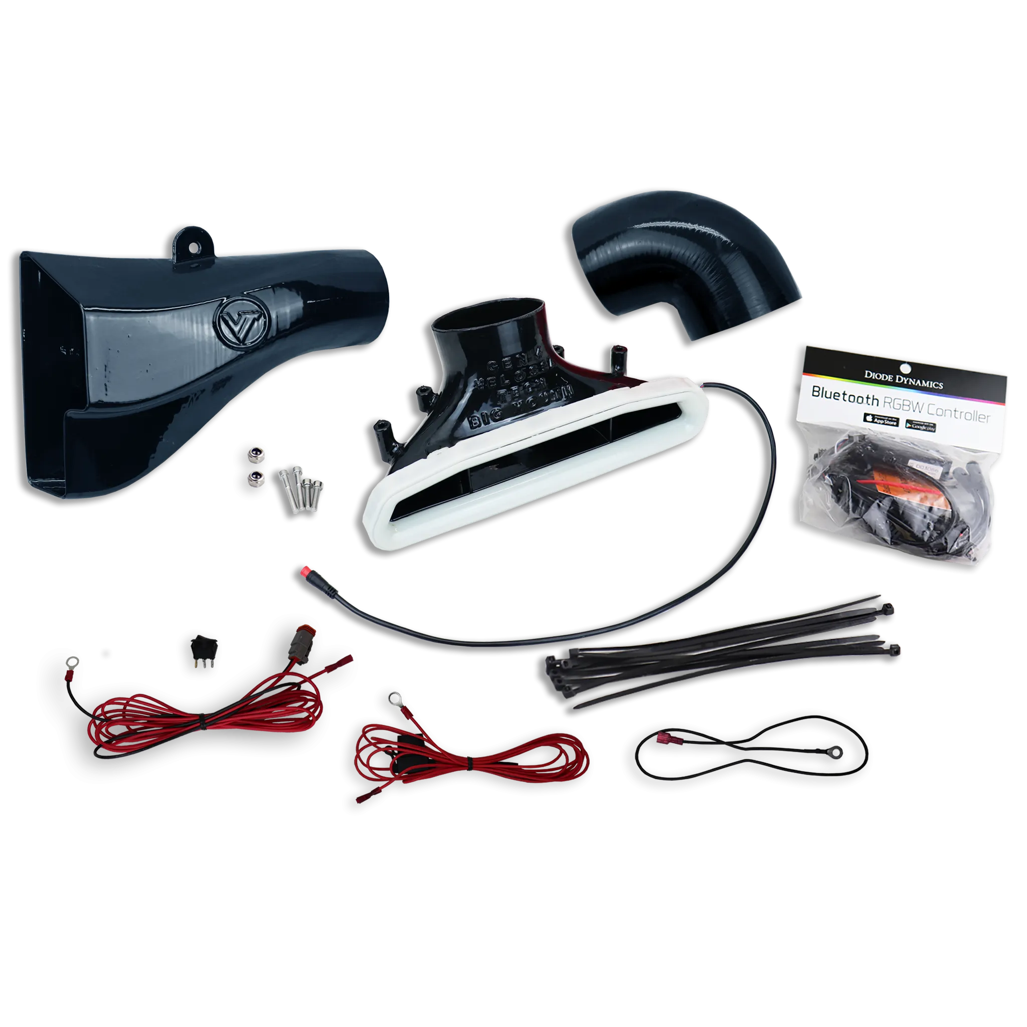 2020-2021  Toyota Supra MK5 BIG MOUTH "LIT KIT" Ram Air Intake Snorkel