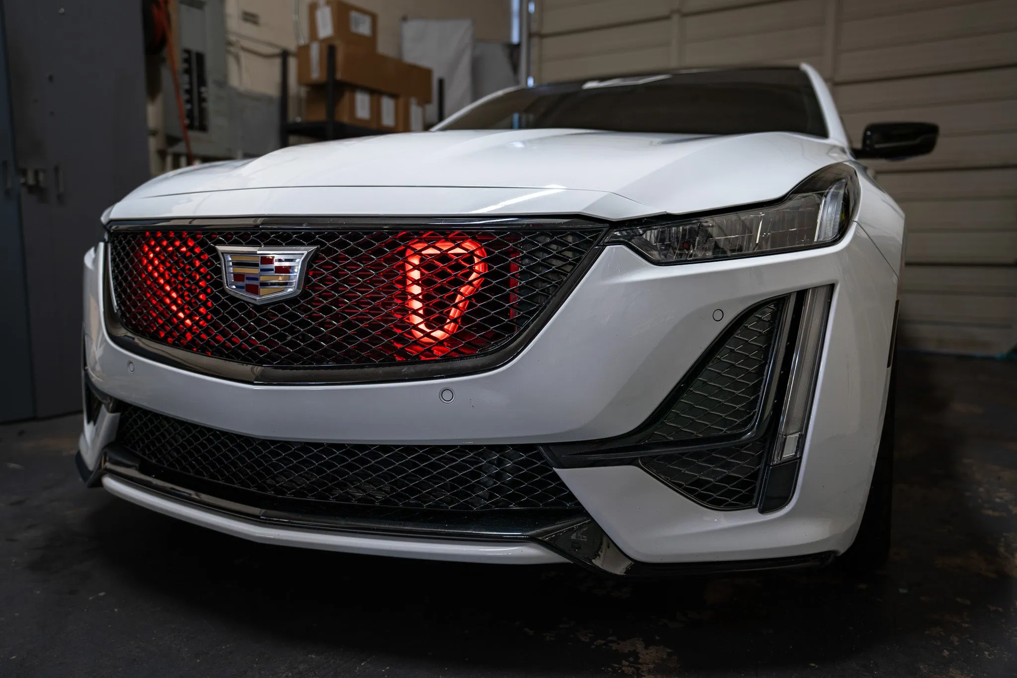 2020  Cadillac CT5-V Dual BIG MOUTH "LIT KIT" Ram Air Intake Snorkel