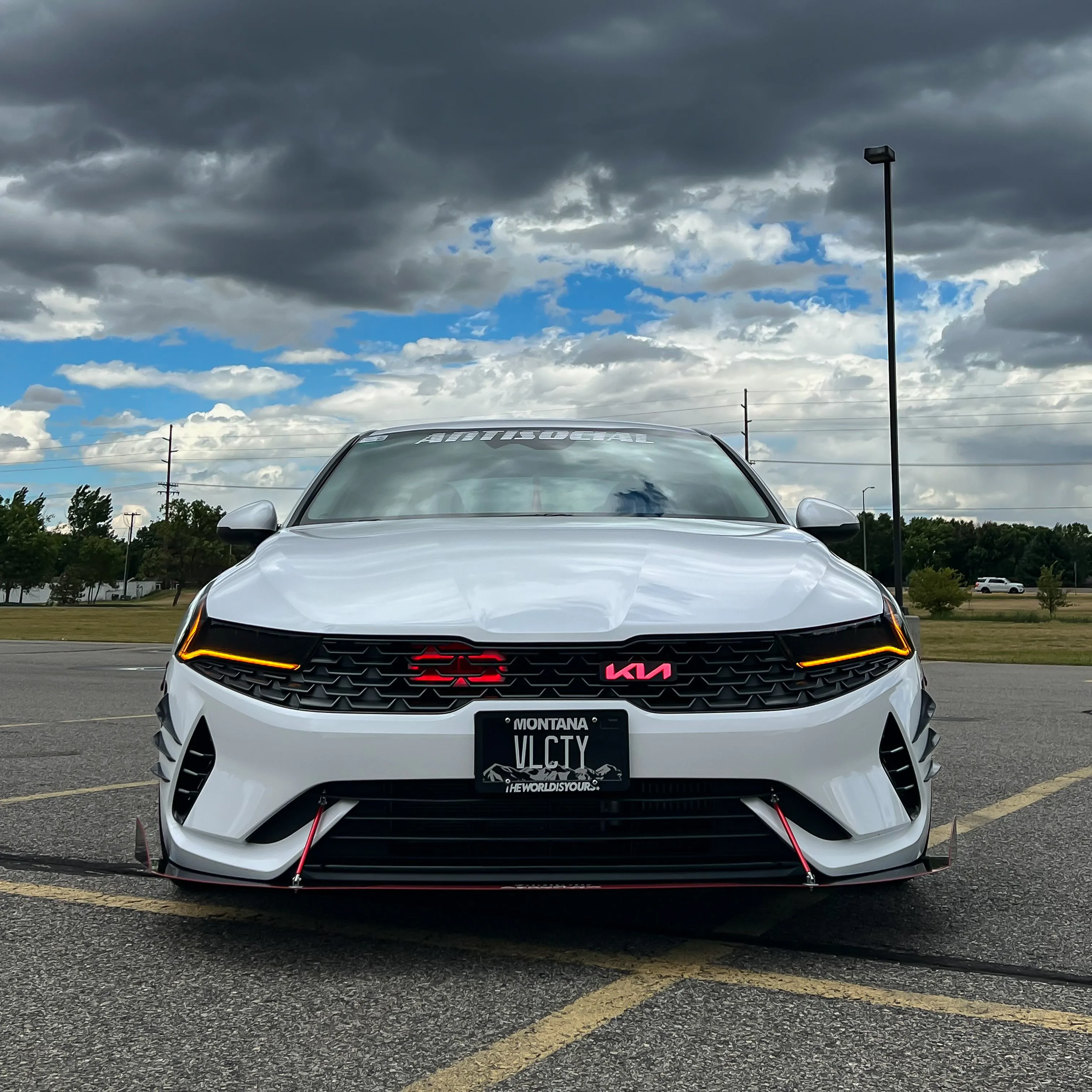 2021  Kia K5 GT/GT-Line BIG MOUTH "LIT KIT" Ram Air Intake Snorkel
