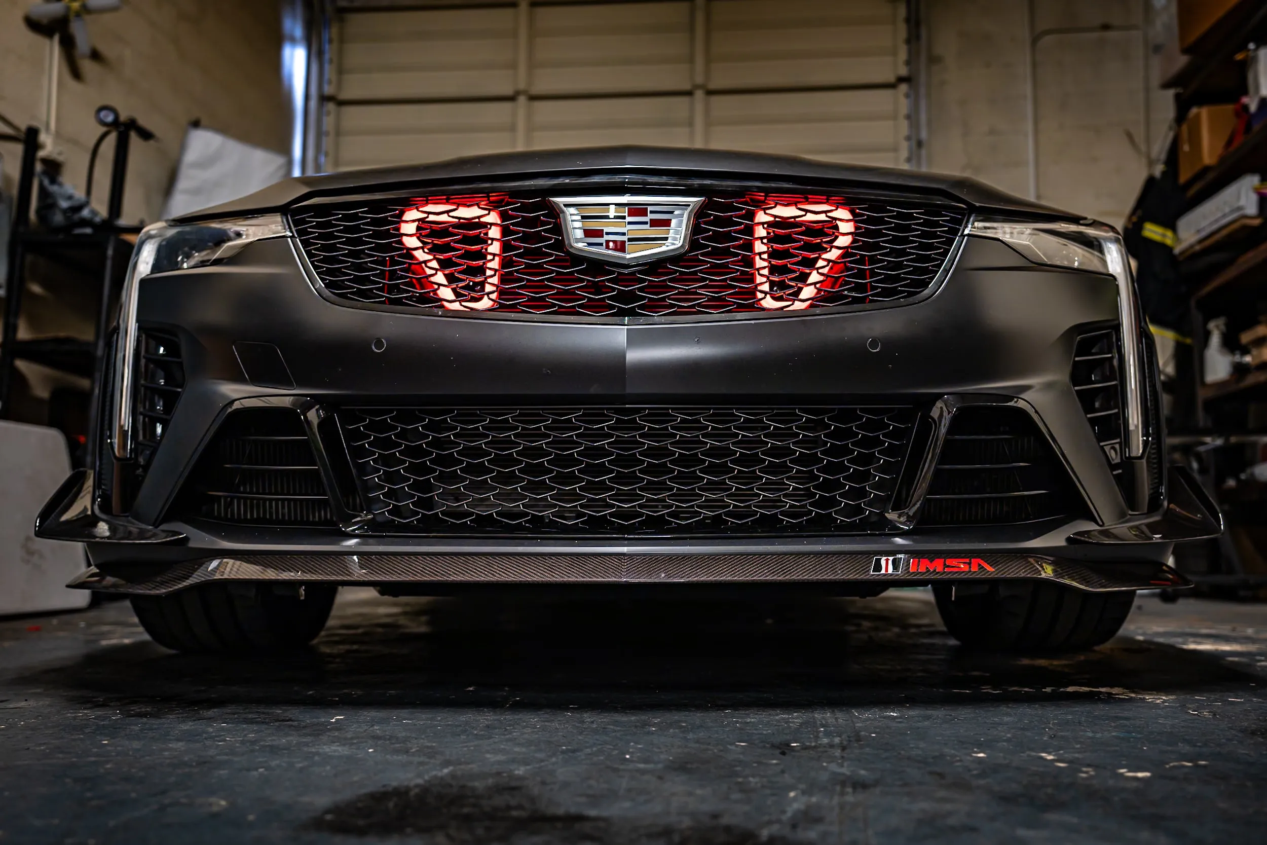 2022  Cadillac CT4-V Blackwing Dual BIG MOUTH "LIT KIT" Ram Air Intake Snorkel