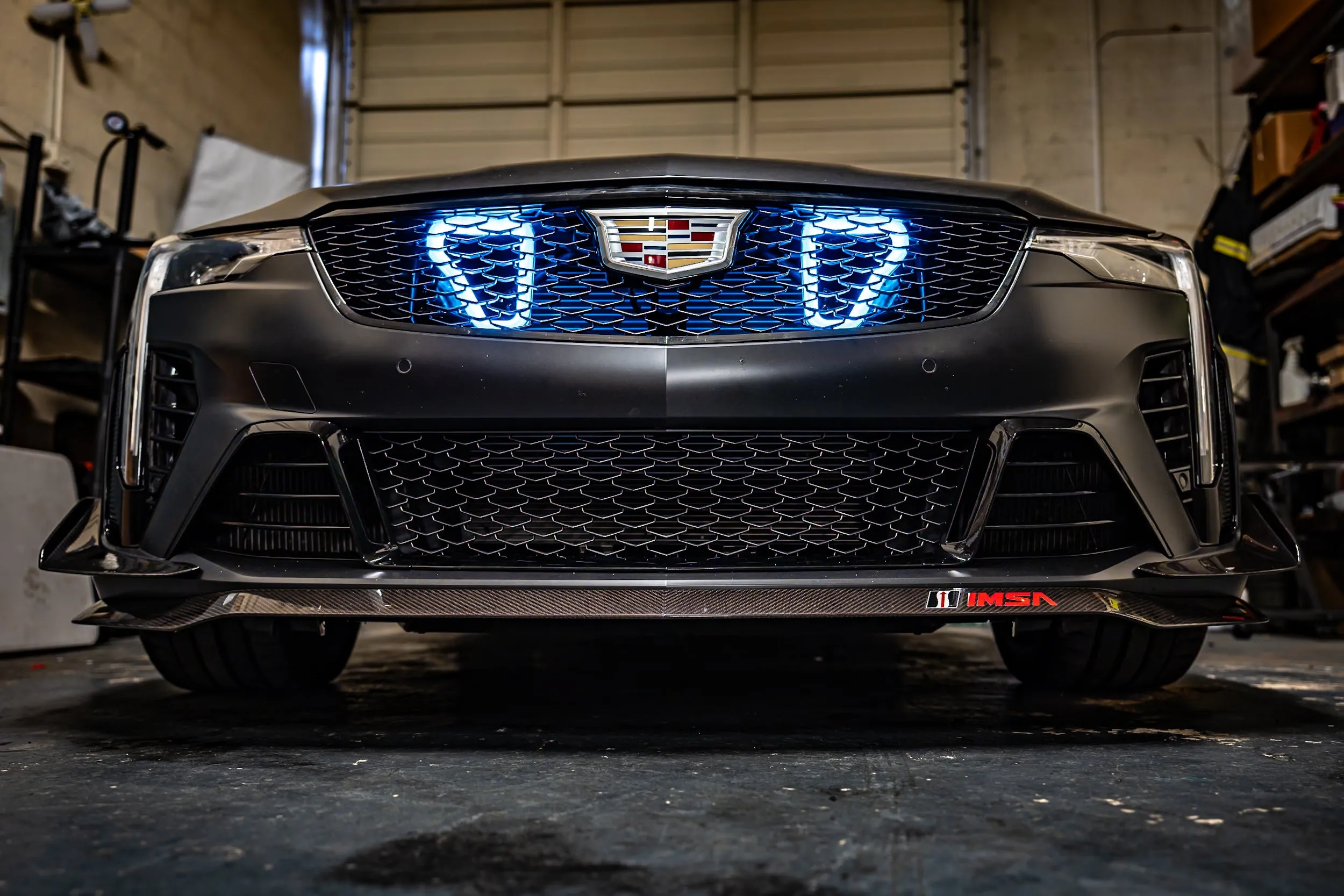 2022  Cadillac CT4-V Blackwing Dual BIG MOUTH "LIT KIT" Ram Air Intake Snorkel