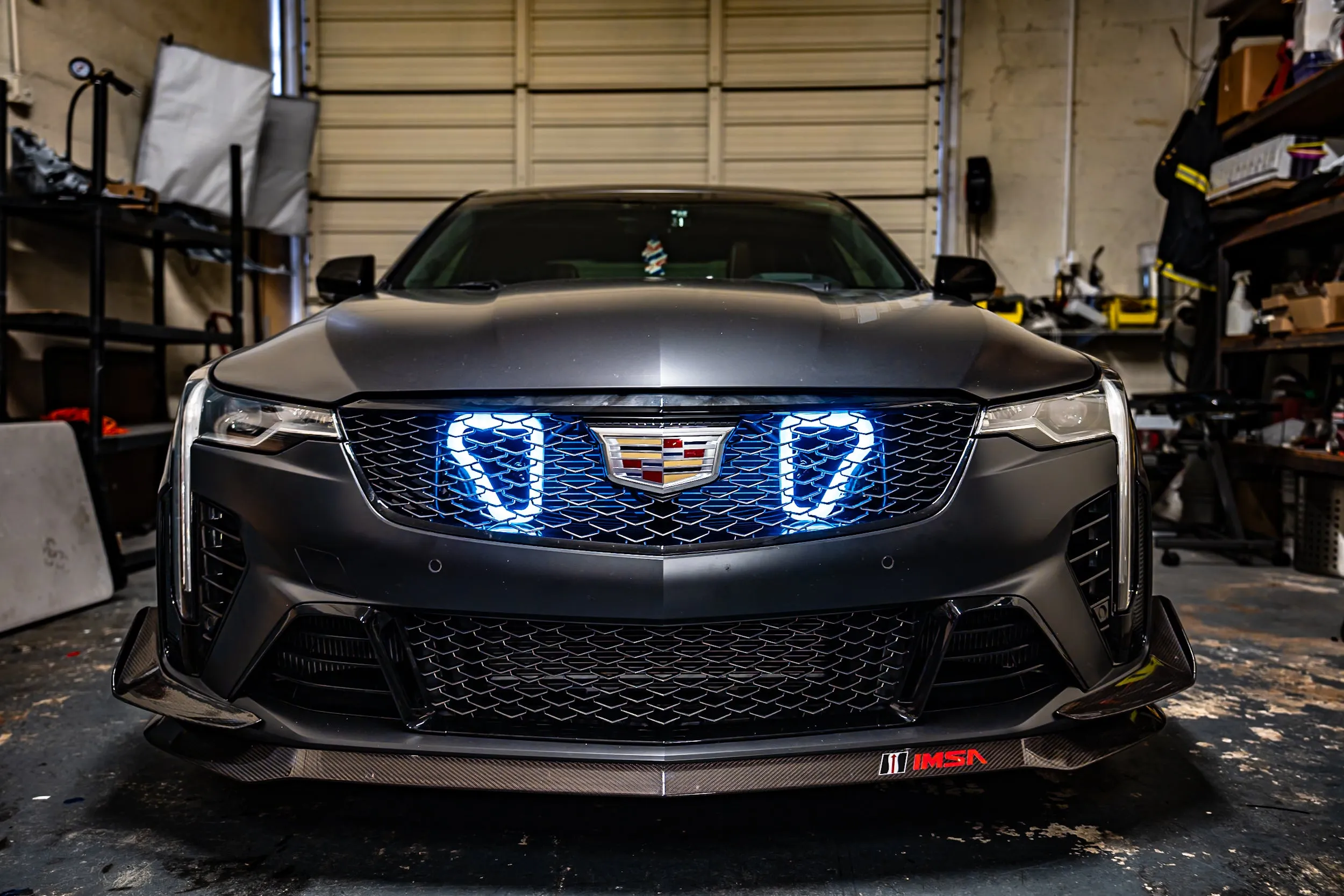 2022  Cadillac CT4-V Blackwing Dual BIG MOUTH "LIT KIT" Ram Air Intake Snorkel