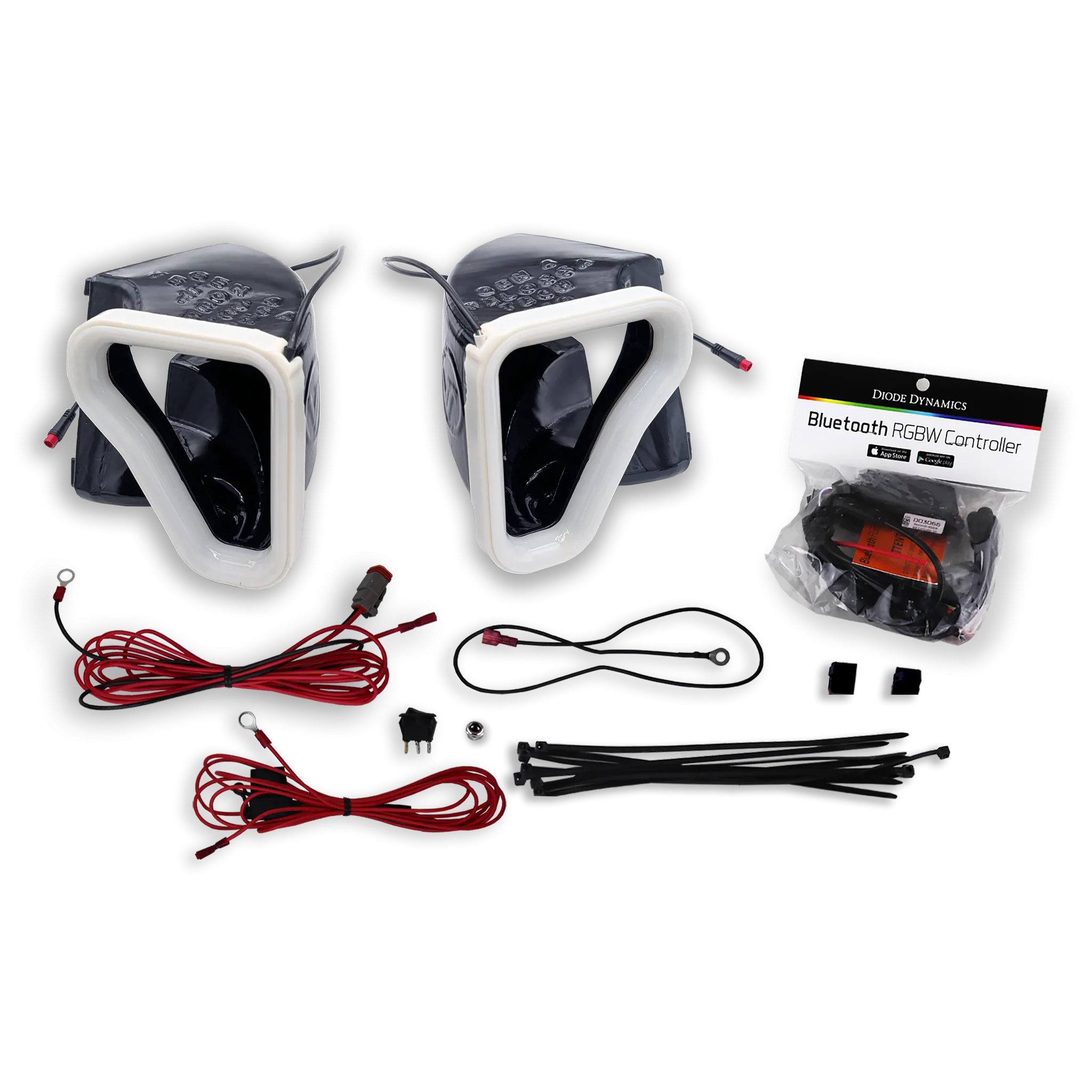 2022  Cadillac CT4-V Blackwing Dual BIG MOUTH "LIT KIT" Ram Air Intake Snorkel