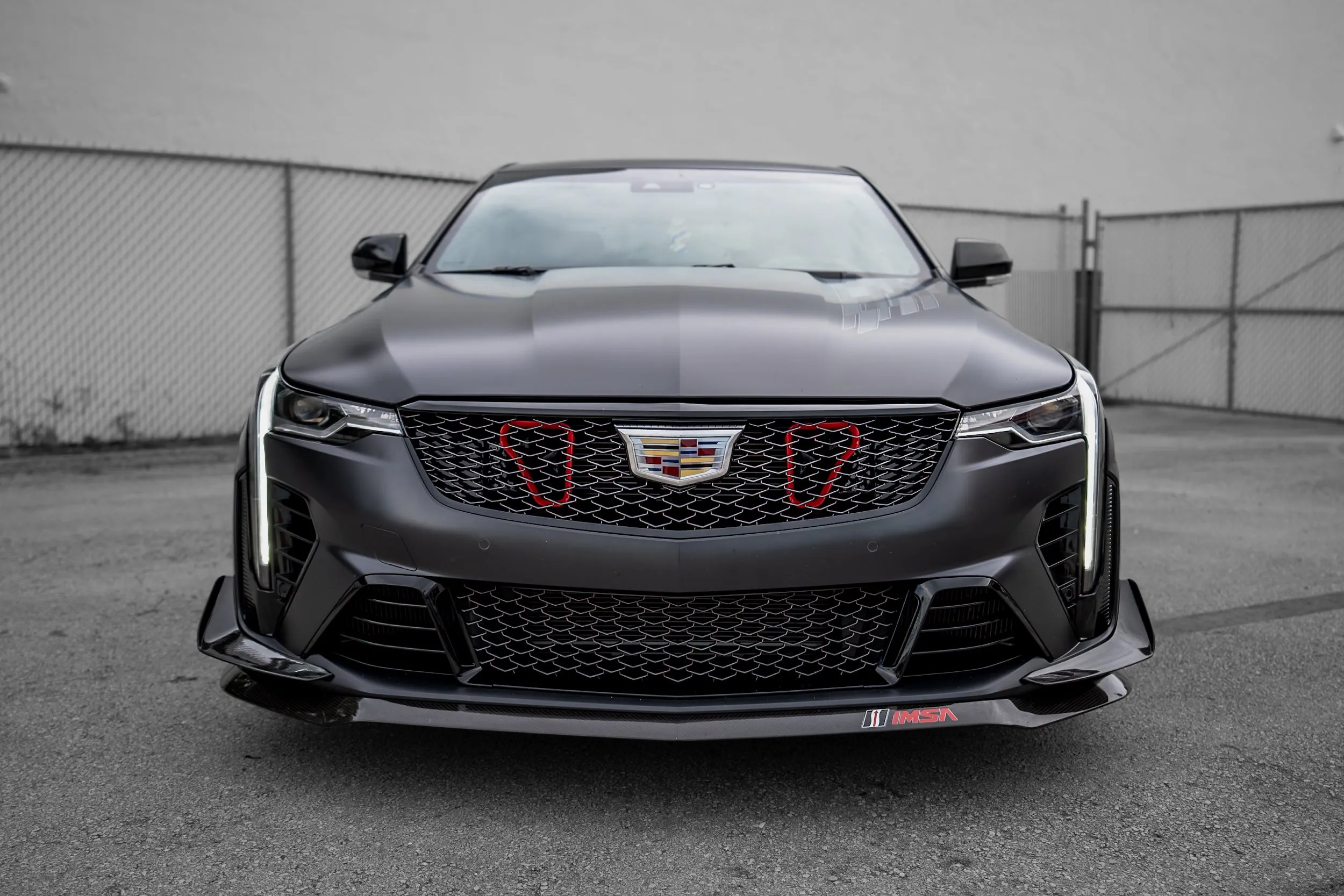 2022  Cadillac CT4-V Blackwing Dual BIG MOUTH Ram Air Intake Snorkel