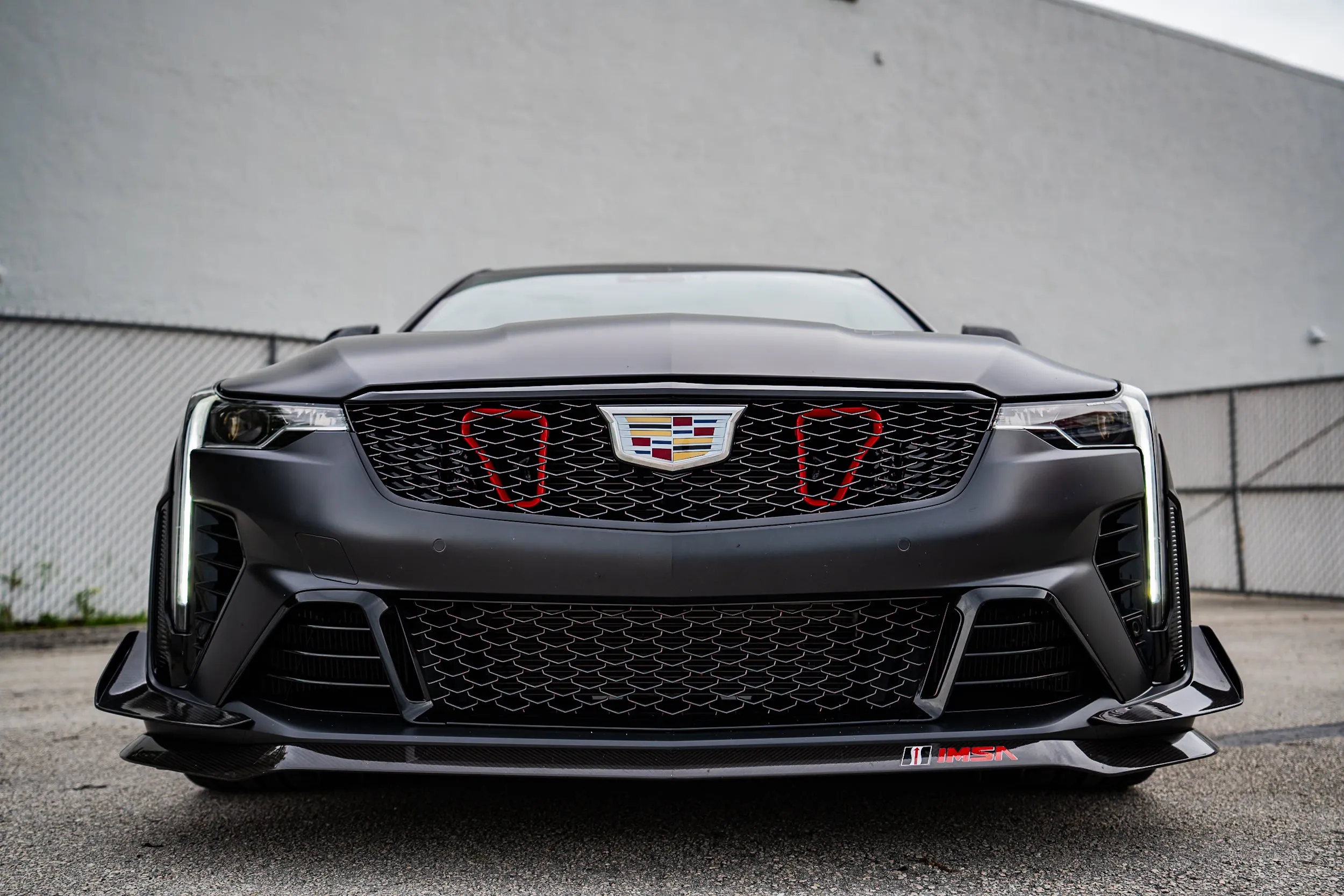 2022  Cadillac CT4-V Blackwing Dual BIG MOUTH Ram Air Intake Snorkel