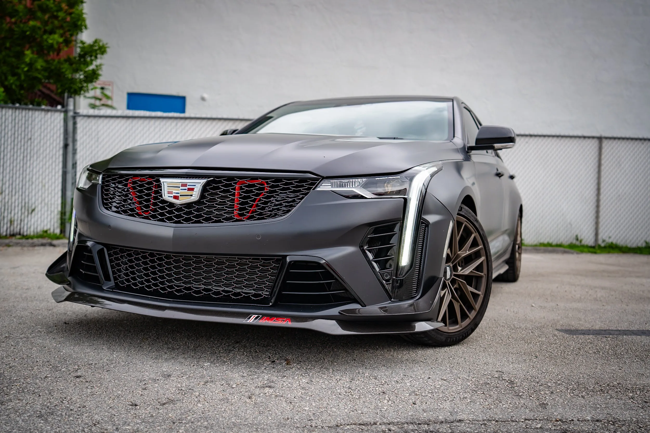 2022  Cadillac CT4-V Blackwing Dual BIG MOUTH Ram Air Intake Snorkel