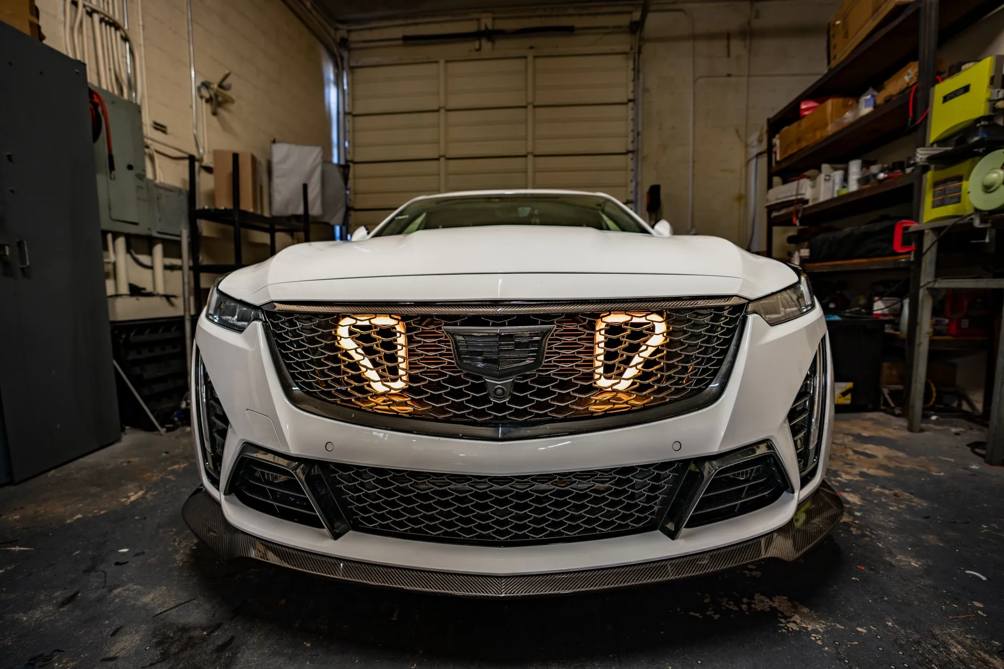 2022  Cadillac CT5-V Blackwing Dual BIG MOUTH "LIT KIT" Ram Air Intake Snorkel