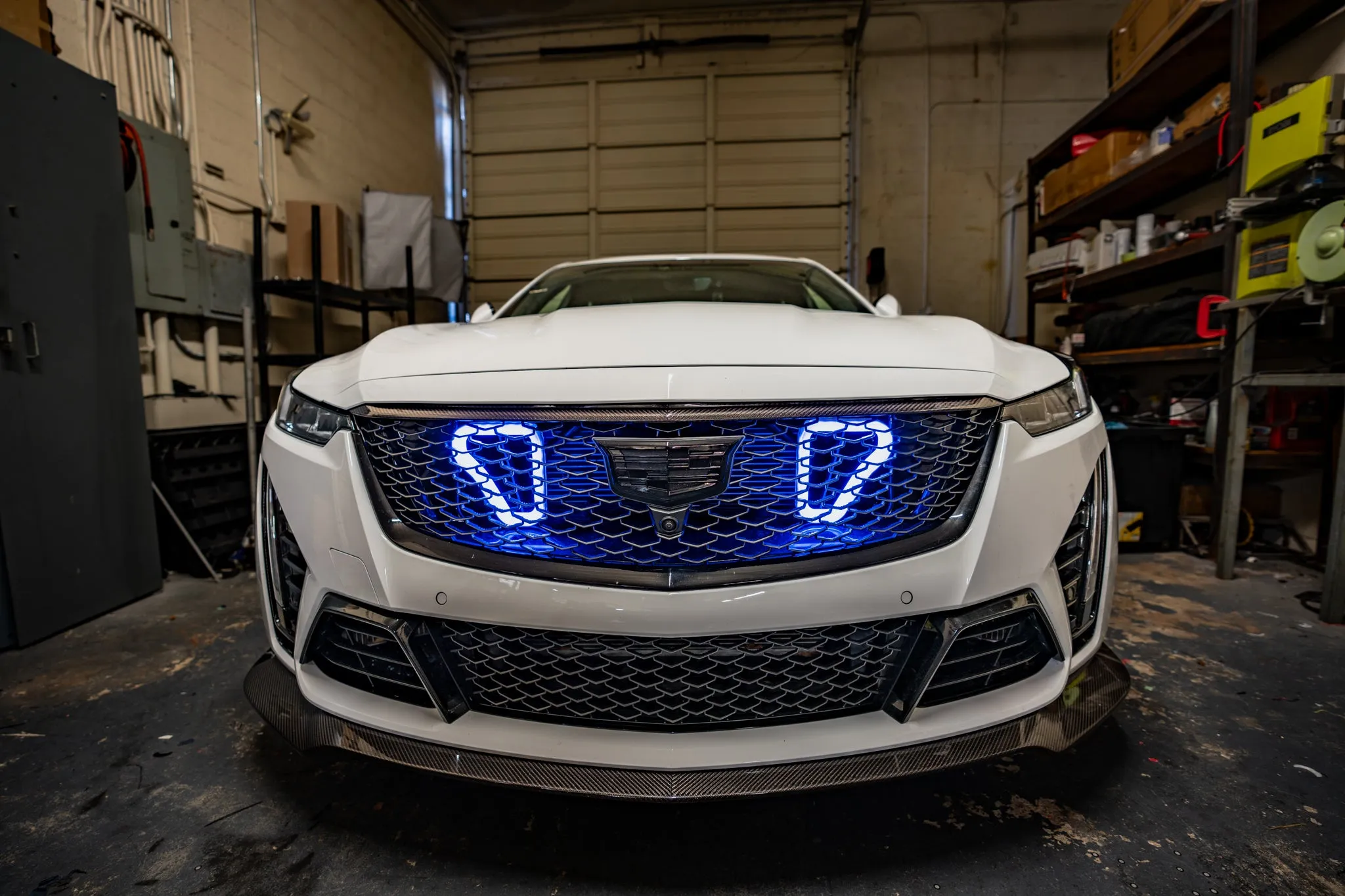 2022  Cadillac CT5-V Blackwing Dual BIG MOUTH "LIT KIT" Ram Air Intake Snorkel