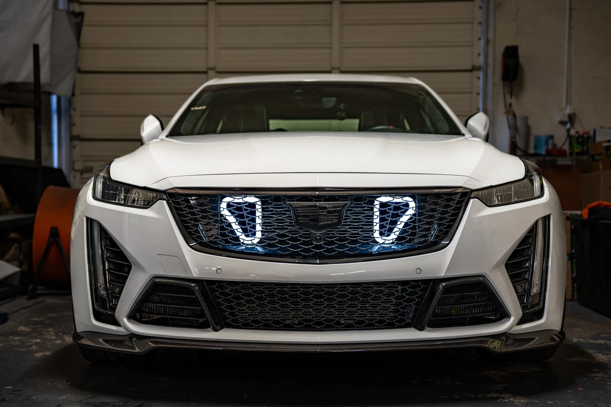 2022  Cadillac CT5-V Blackwing Dual BIG MOUTH "LIT KIT" Ram Air Intake Snorkel