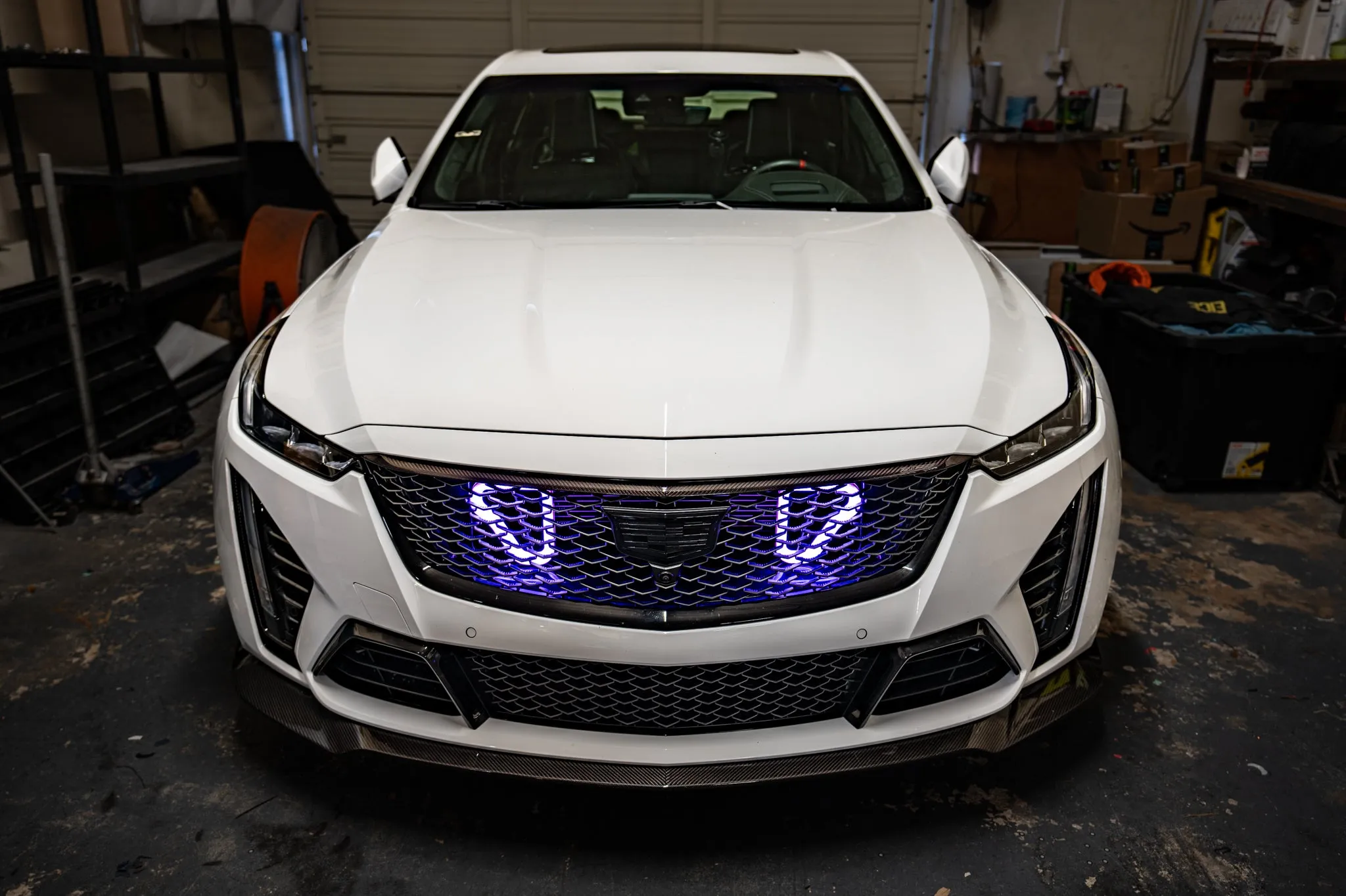 2022  Cadillac CT5-V Blackwing Dual BIG MOUTH "LIT KIT" Ram Air Intake Snorkel