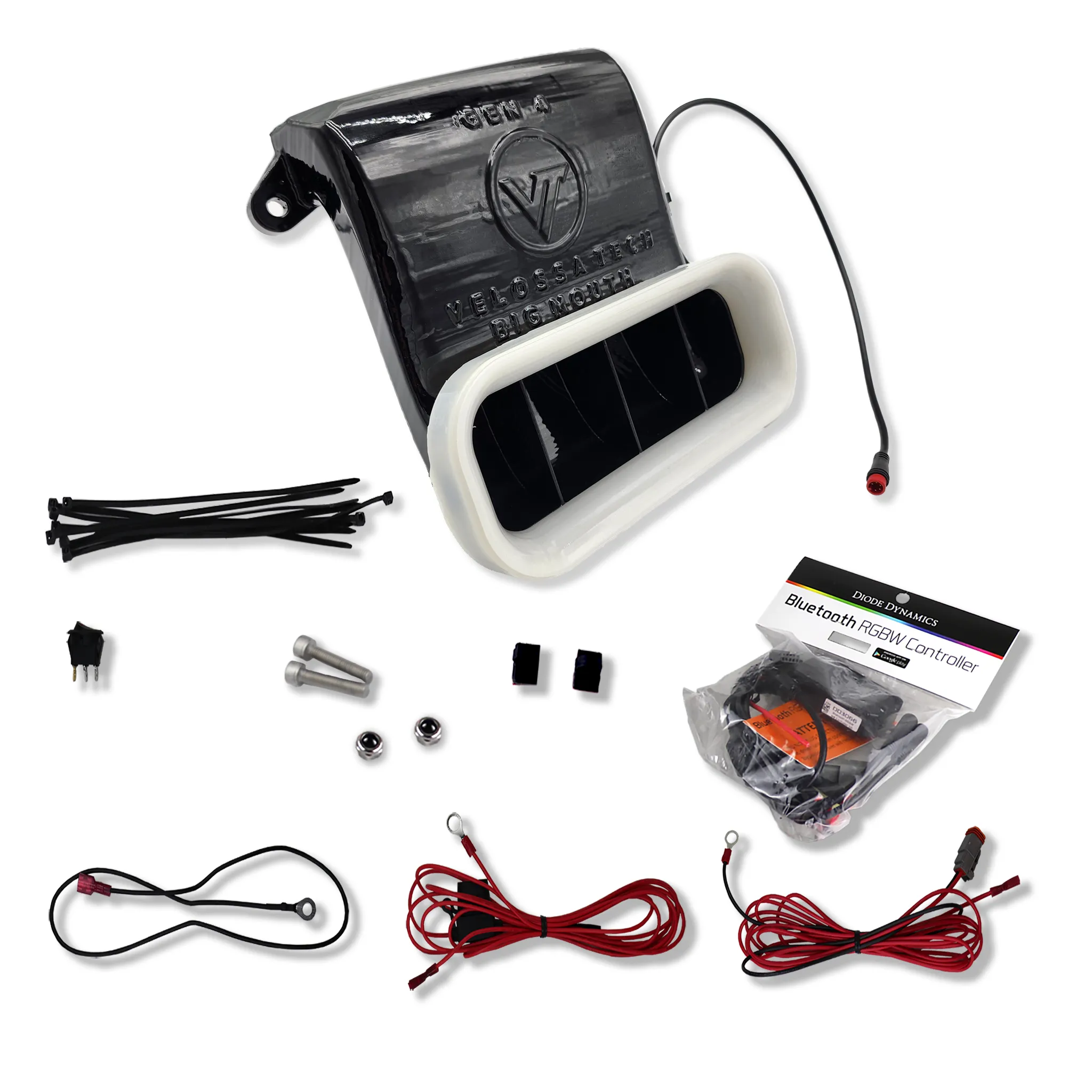 2022  Ford Maverick BIG MOUTH "LIT KIT" Ram Air Intake Snorkel