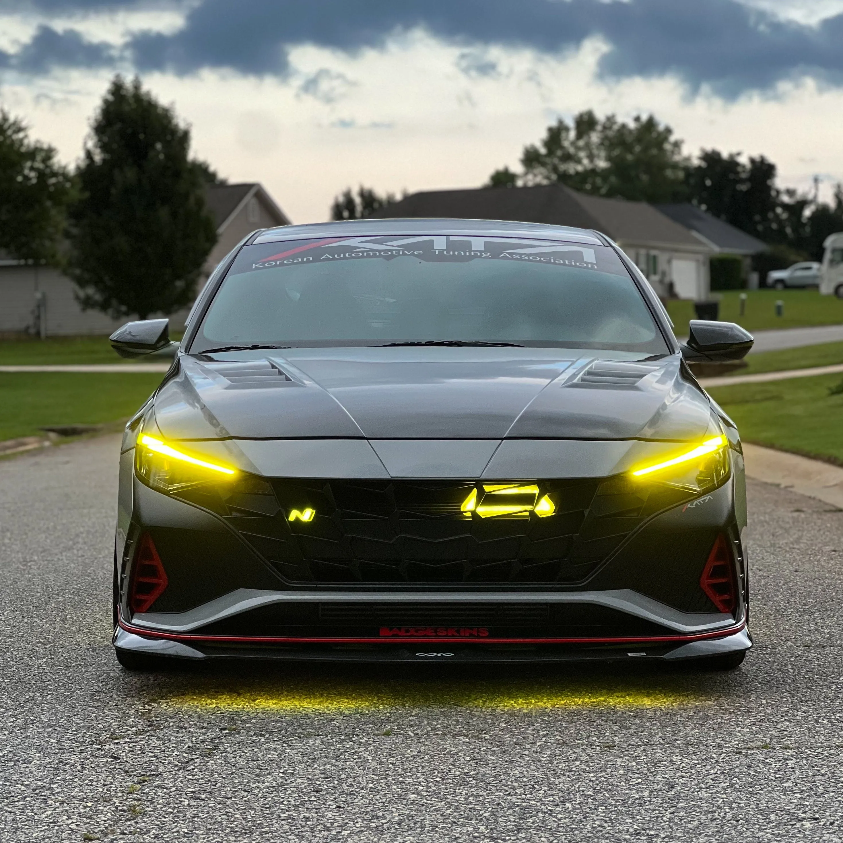 2022  Hyundai Elantra N BIG MOUTH "LIT KIT" Ram Air Intake Snorkel