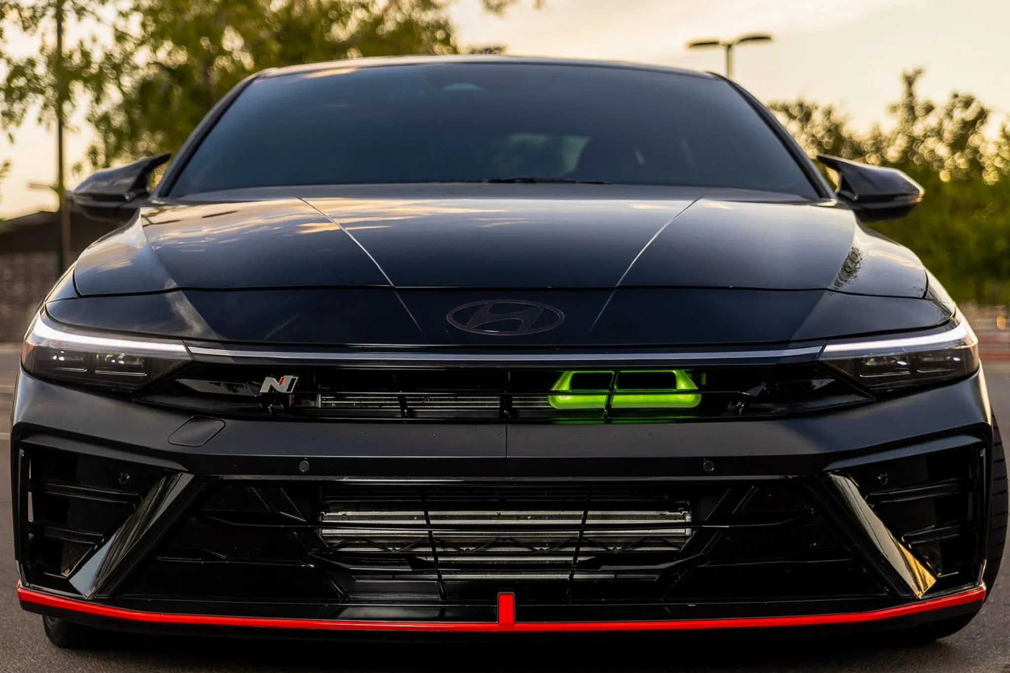 2022  Hyundai Elantra N BIG MOUTH "LIT KIT" Ram Air Intake Snorkel