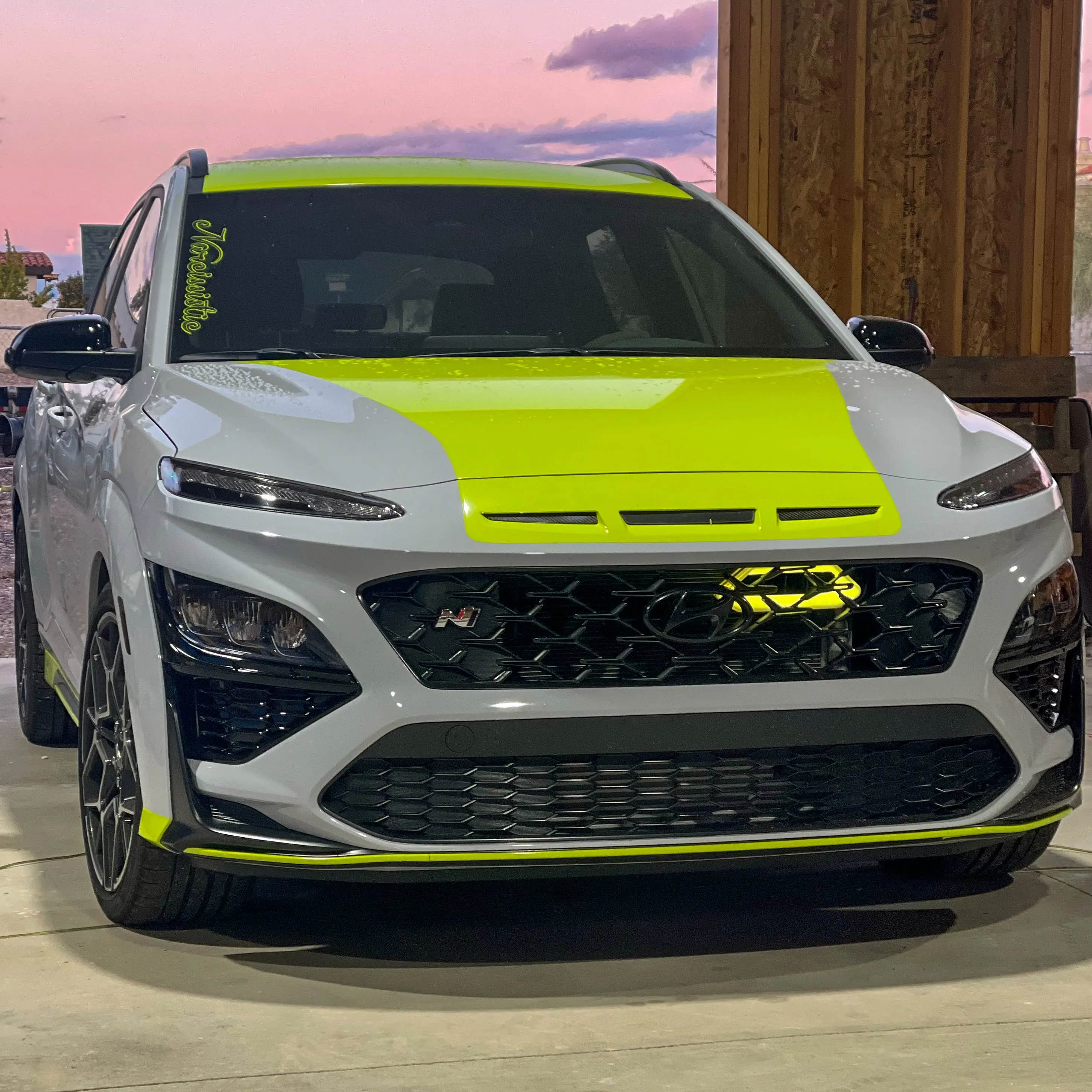 2022  Hyundai Kona N BIG MOUTH "LIT KIT" Ram Air Intake Snorkel