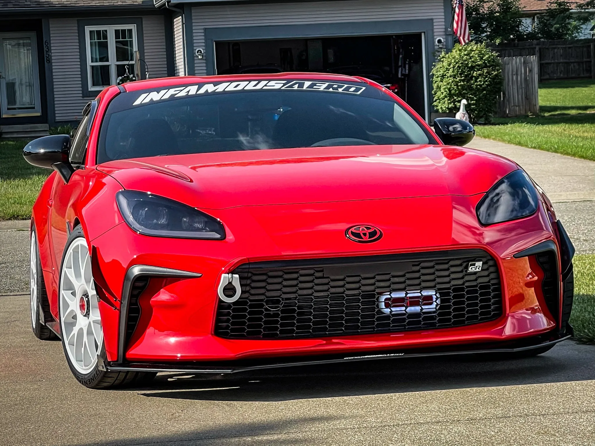 2022  Toyota GR86/Subaru BRZ BIG MOUTH "LIT KIT" Ram Air Intake Snorkel