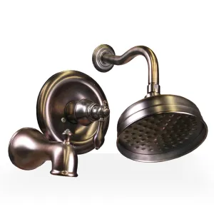 328 Oil Rubbed Bronze Shower Set