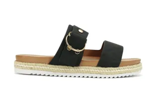 35820 Las Cabos Women's Titan Black Sandal