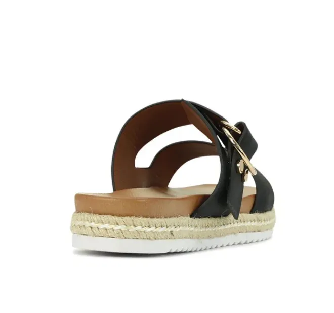 35820 Las Cabos Women's Titan Black Sandal
