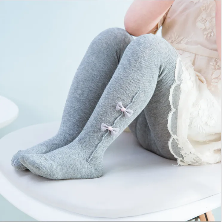 4-pack Breathable Little Girls Thick Tights Leggings