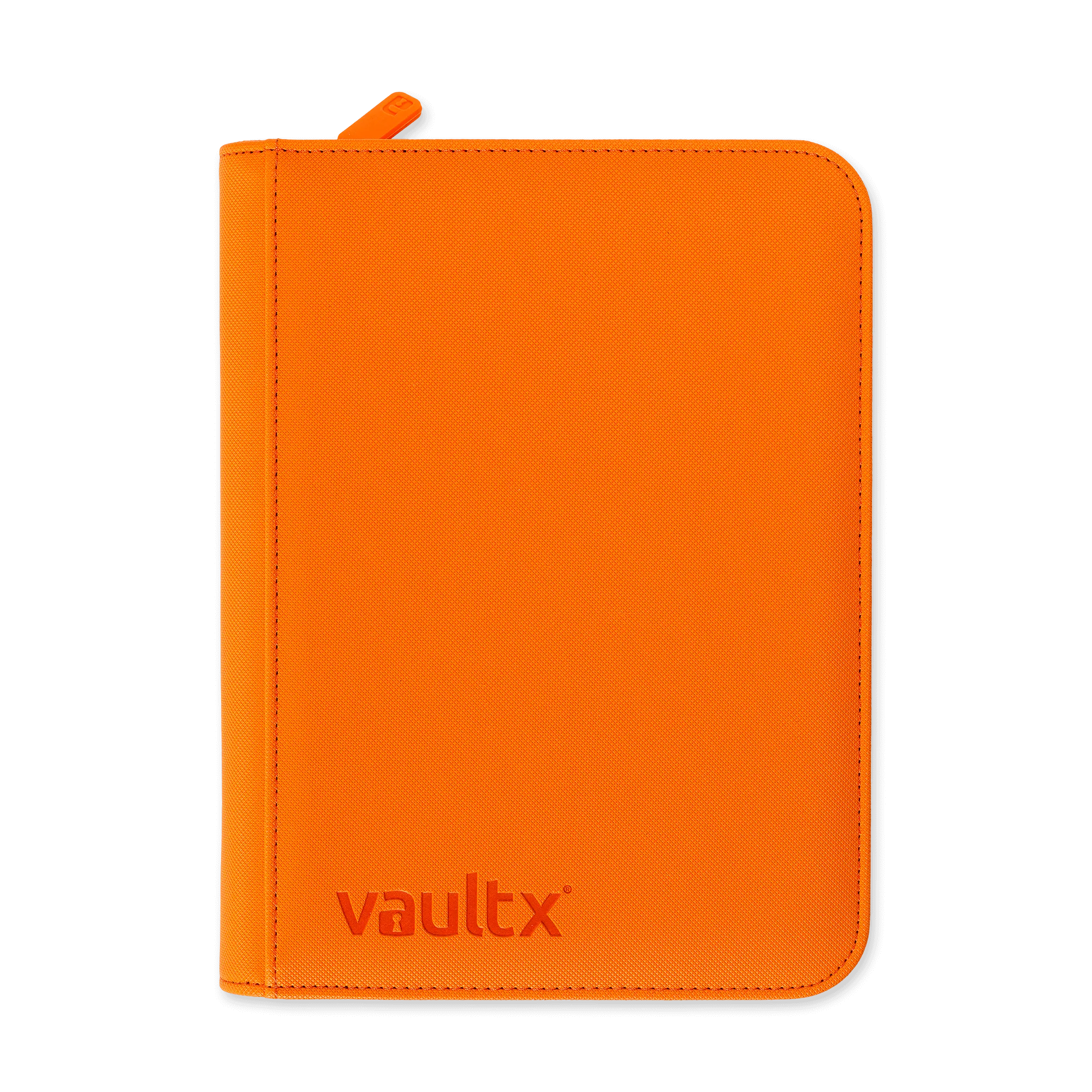 4-Pocket Exo-Tec® Zip Binder Just Orange